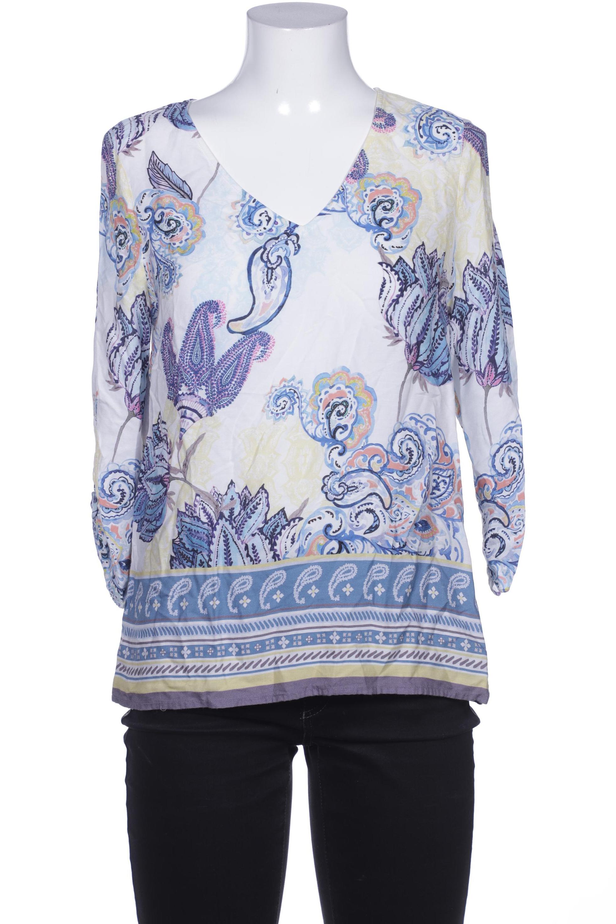 

Comma Damen Bluse, blau, Gr. 40