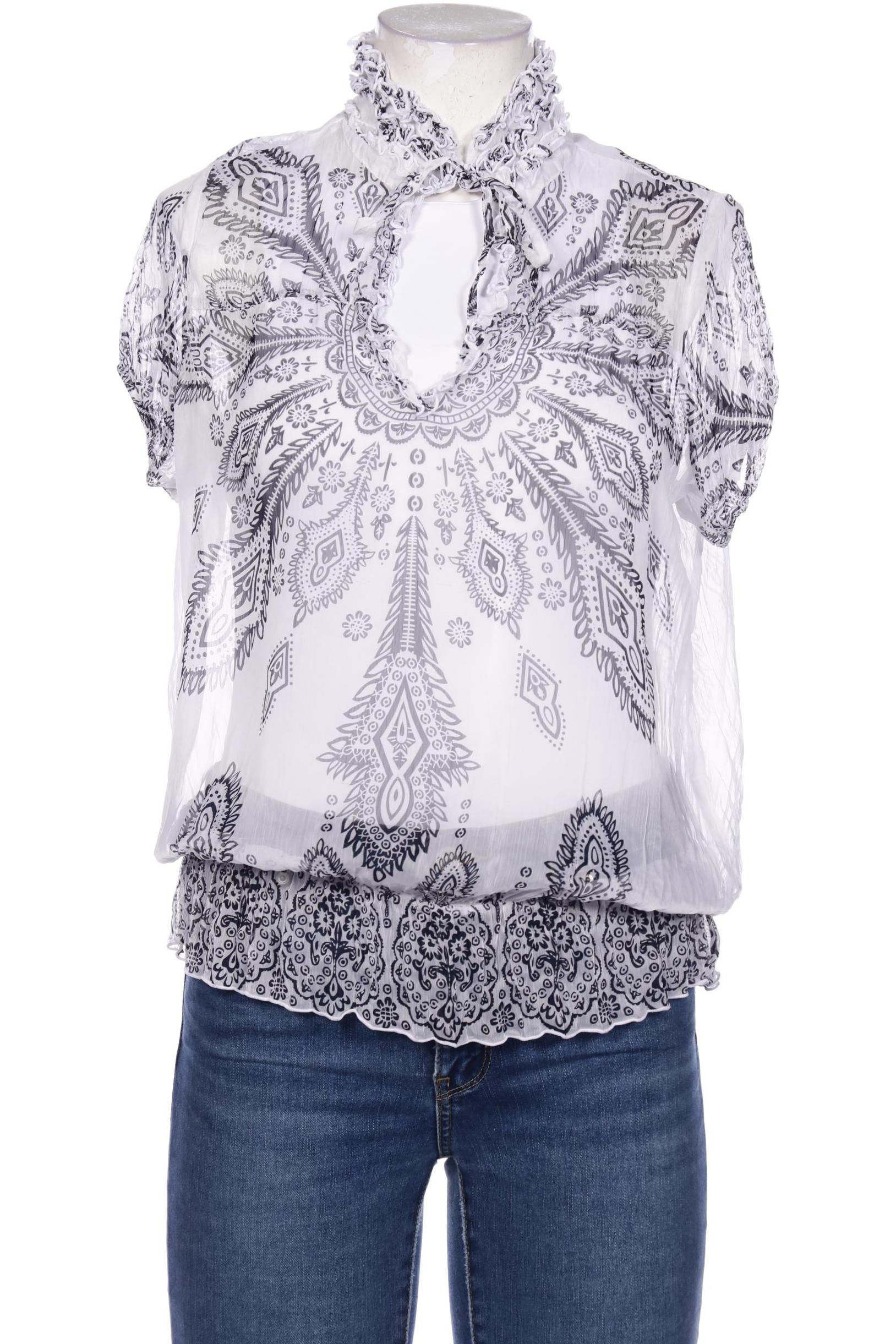 

Comma Damen Bluse, weiß, Gr. 38