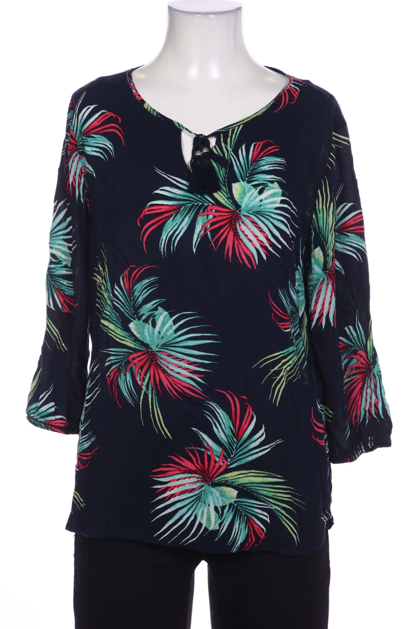

Comma Damen Bluse, marineblau, Gr. 36