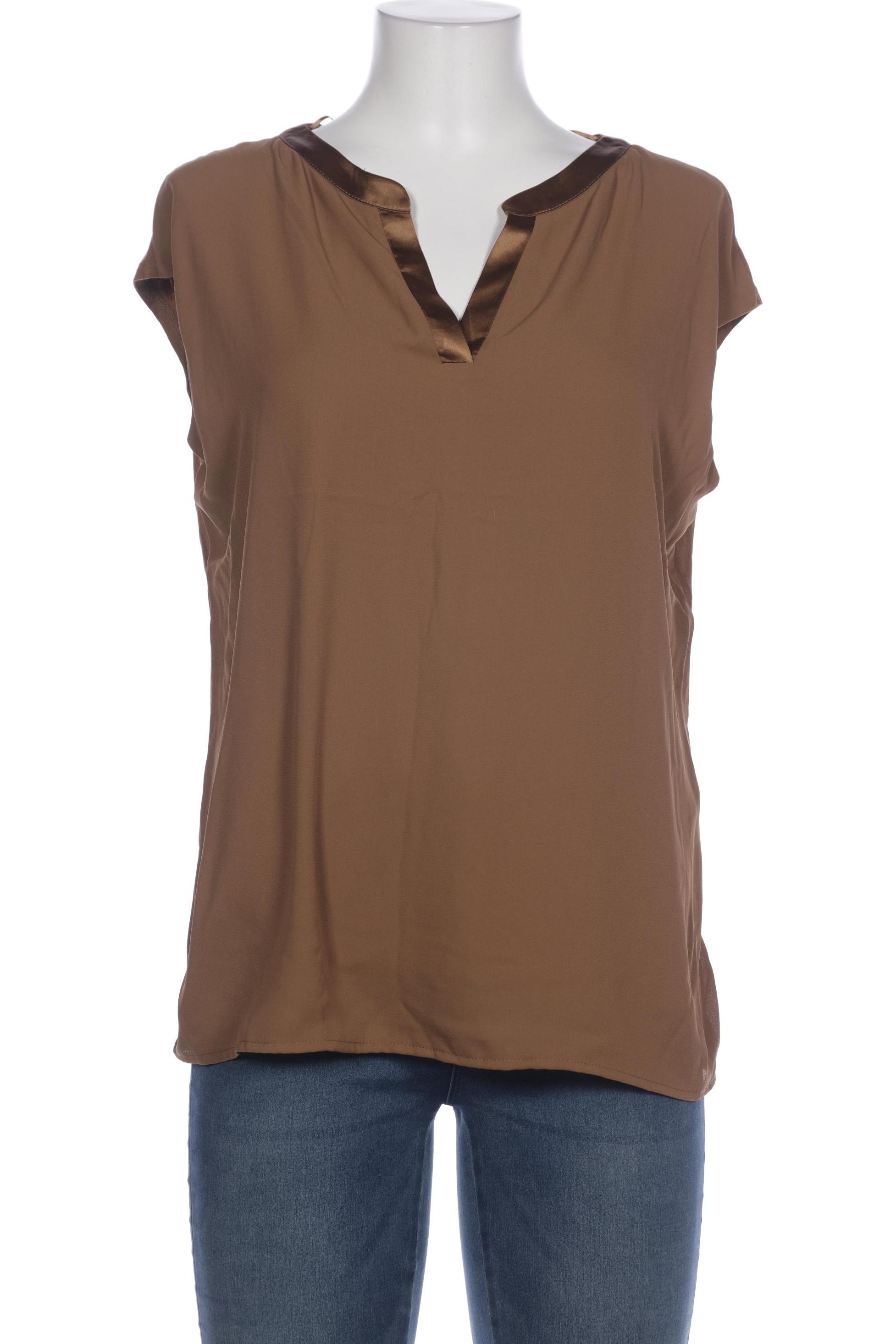 

Comma Damen Bluse, braun, Gr. 42