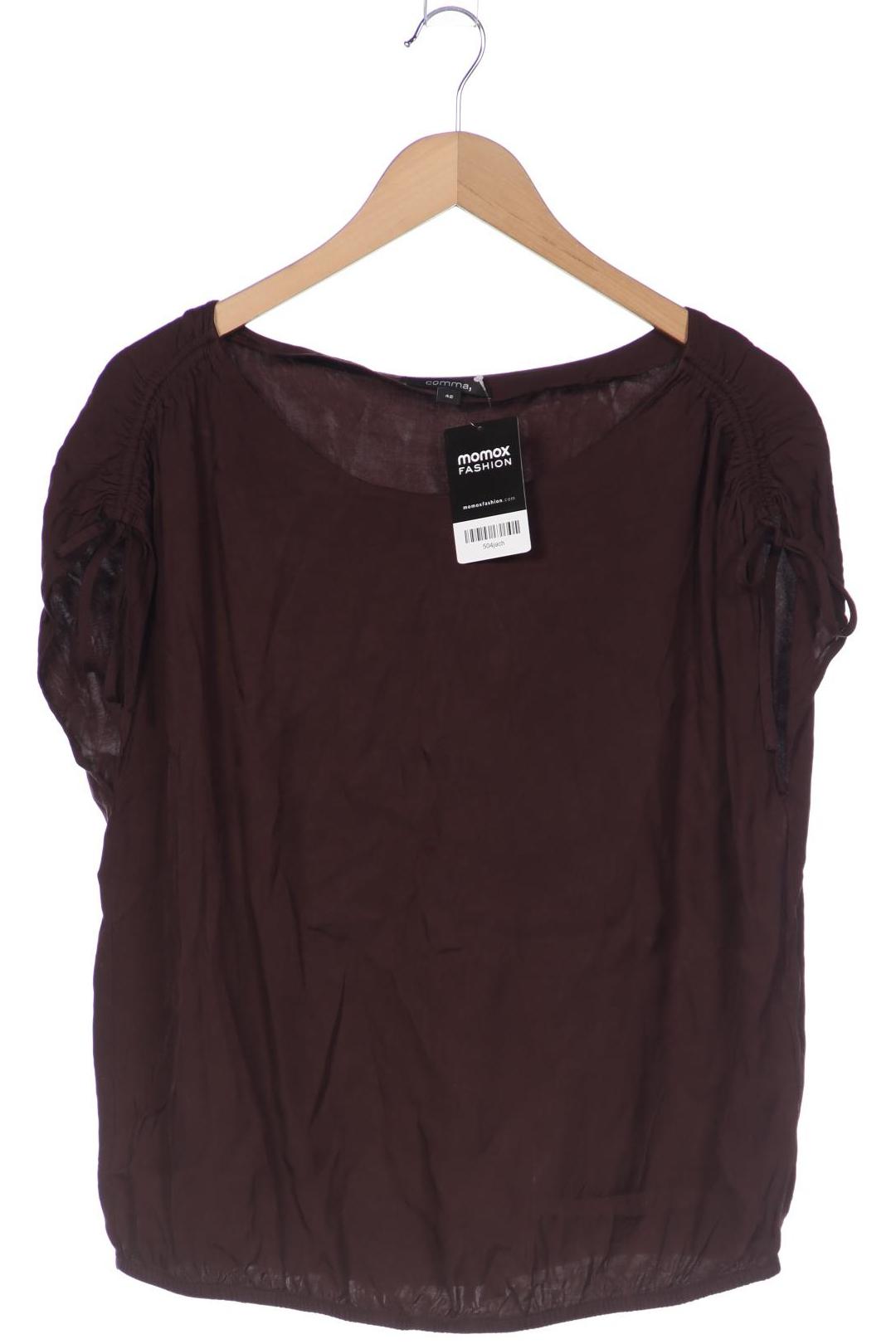 

Comma Damen Bluse, braun, Gr. 42