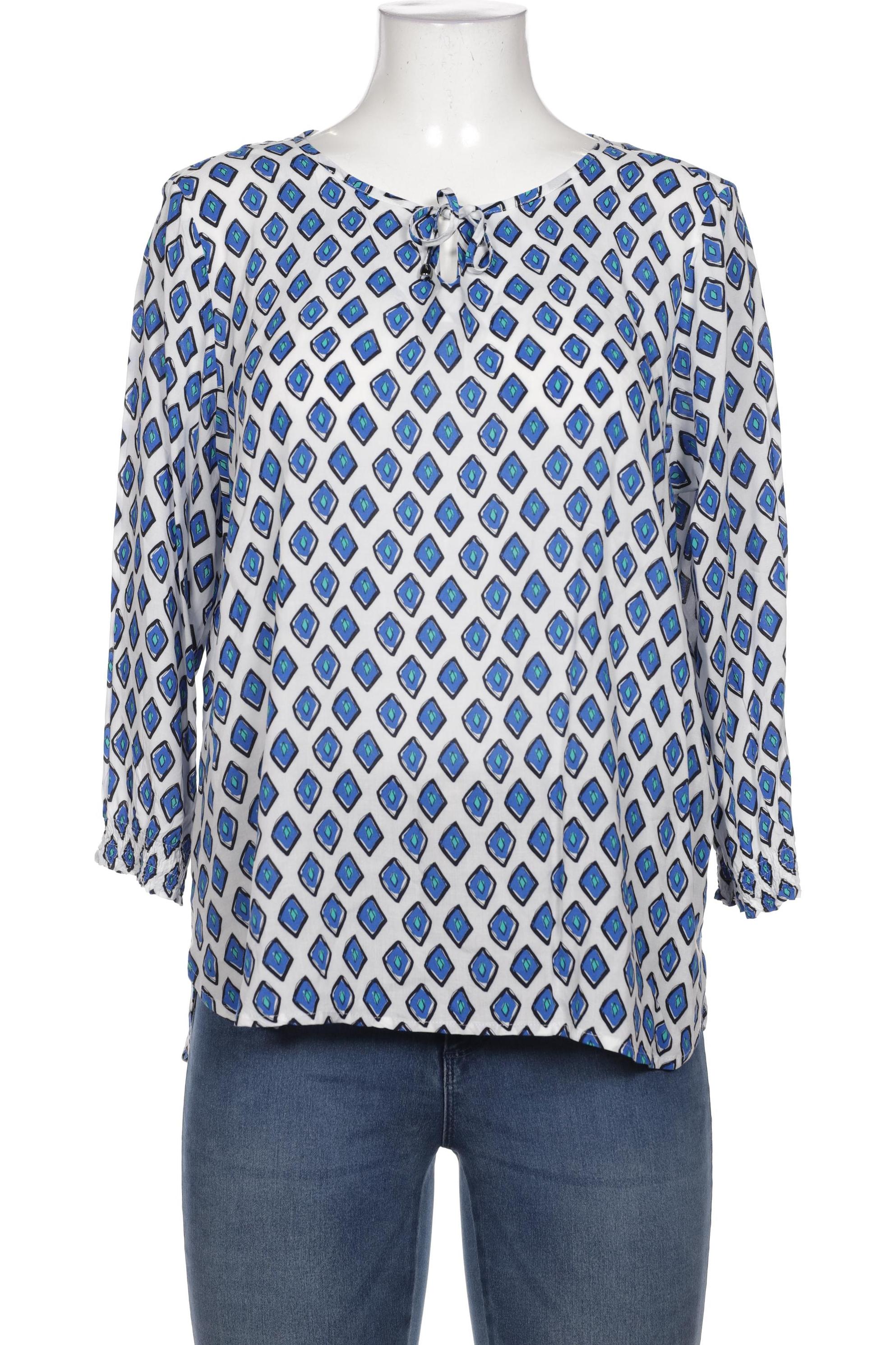 

Comma Damen Bluse, blau, Gr. 40
