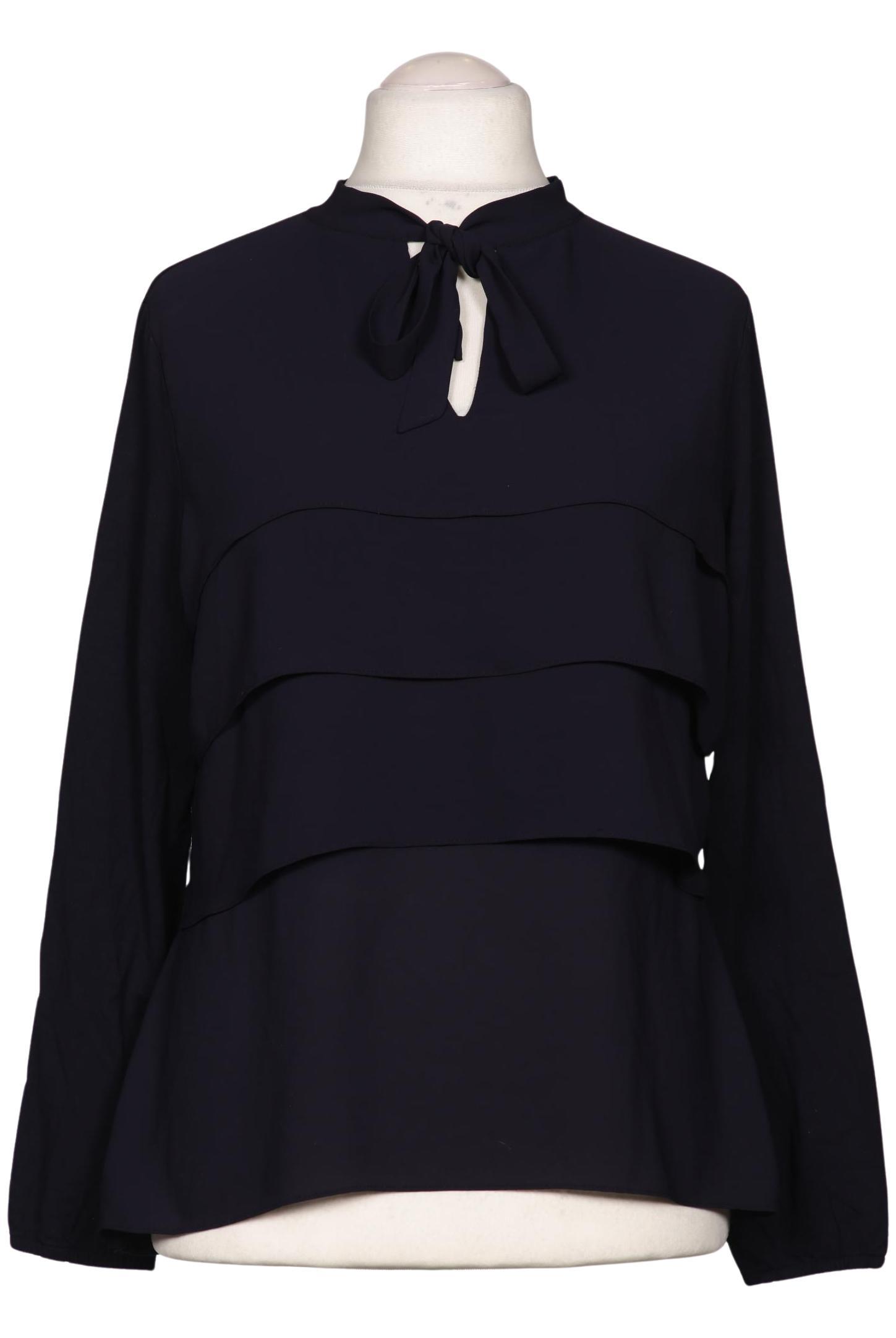 

Comma Damen Bluse, marineblau, Gr. 42