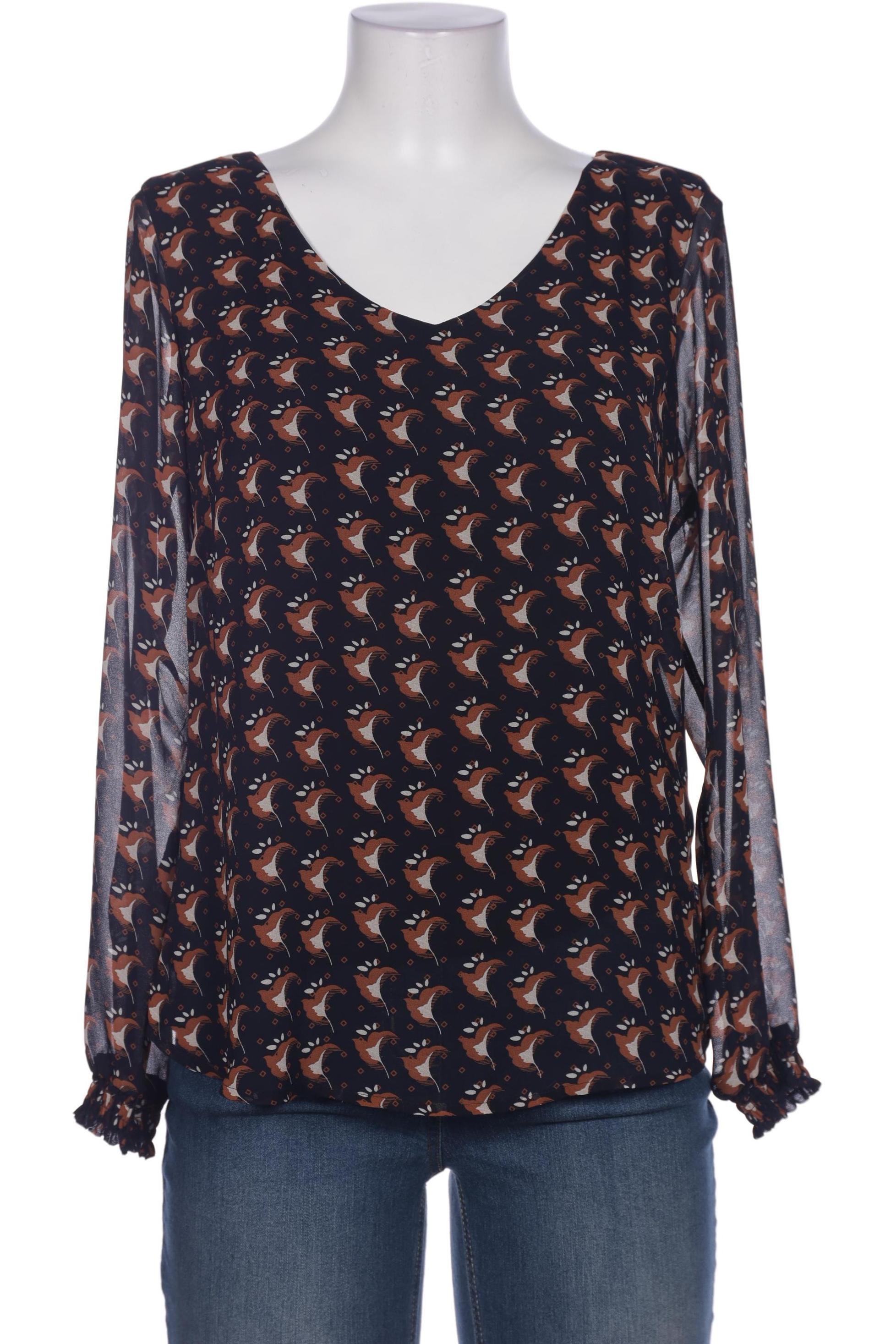 

Comma Damen Bluse, marineblau, Gr. 38