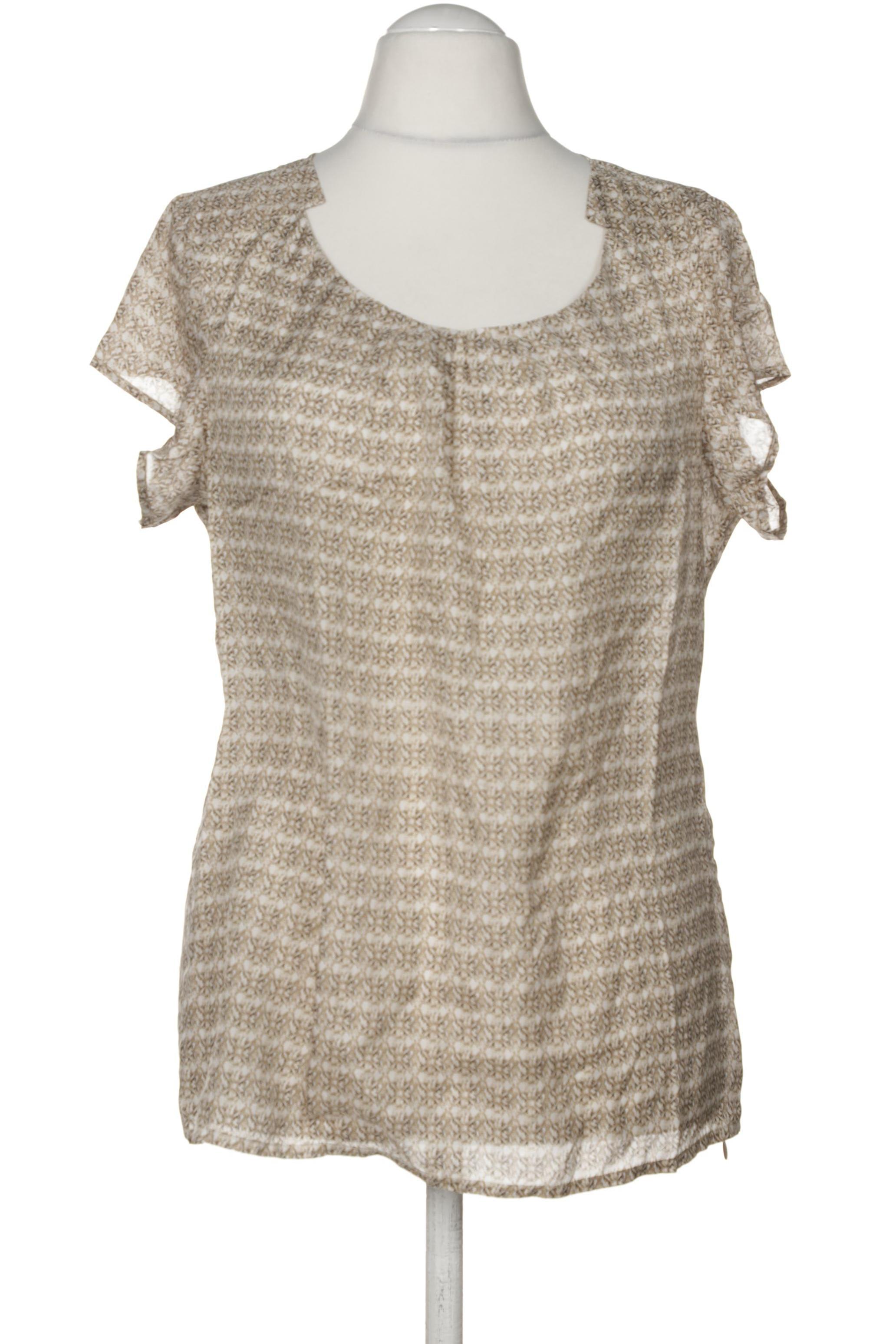 

Comma Damen Bluse, beige, Gr. 44