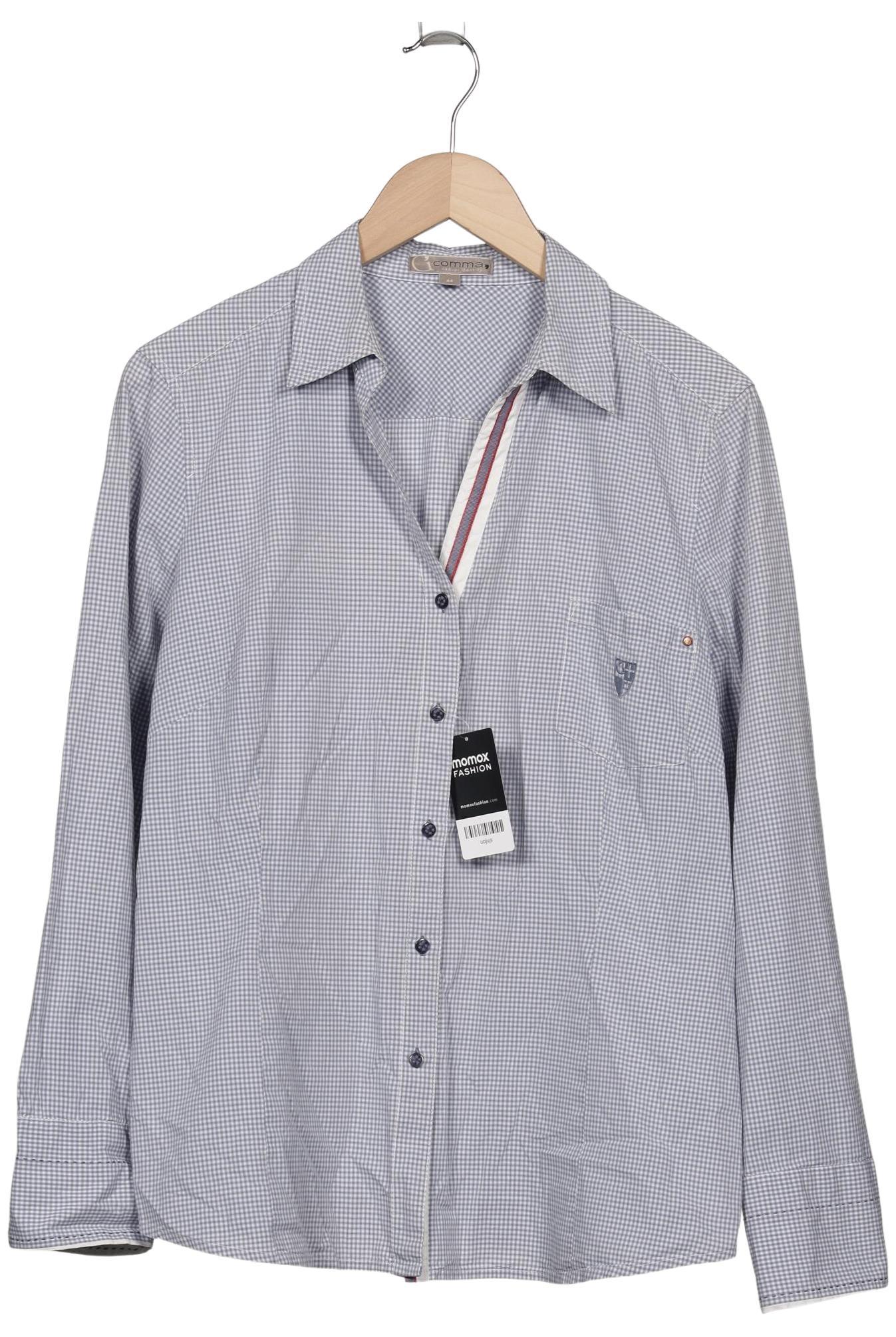 

Comma Damen Bluse, hellblau, Gr. 44