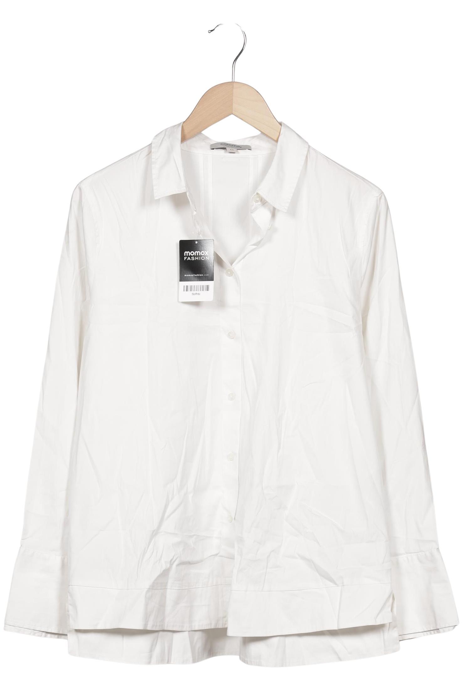 

Comma Damen Bluse, weiß, Gr. 44