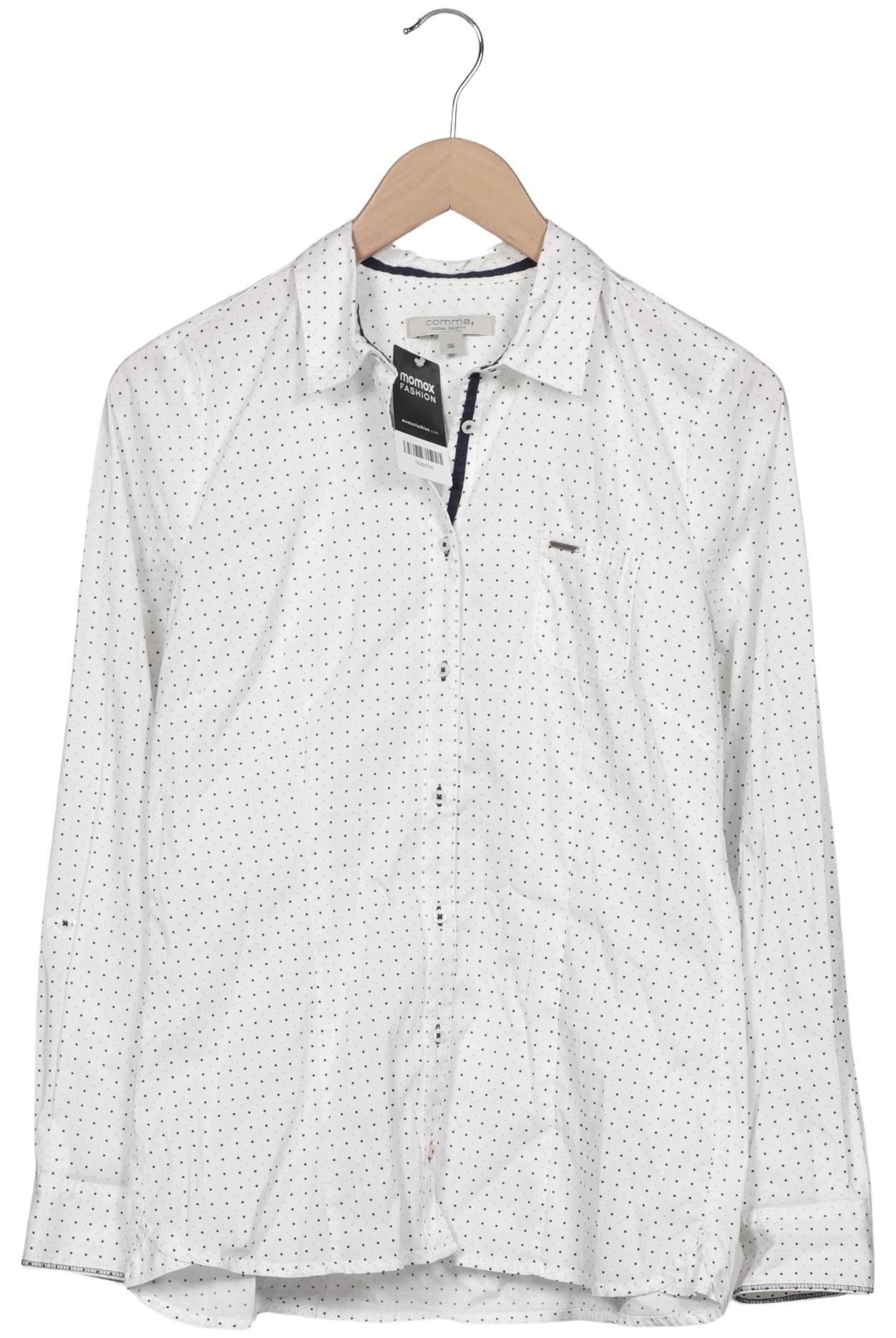 

Comma Damen Bluse, weiß, Gr. 36