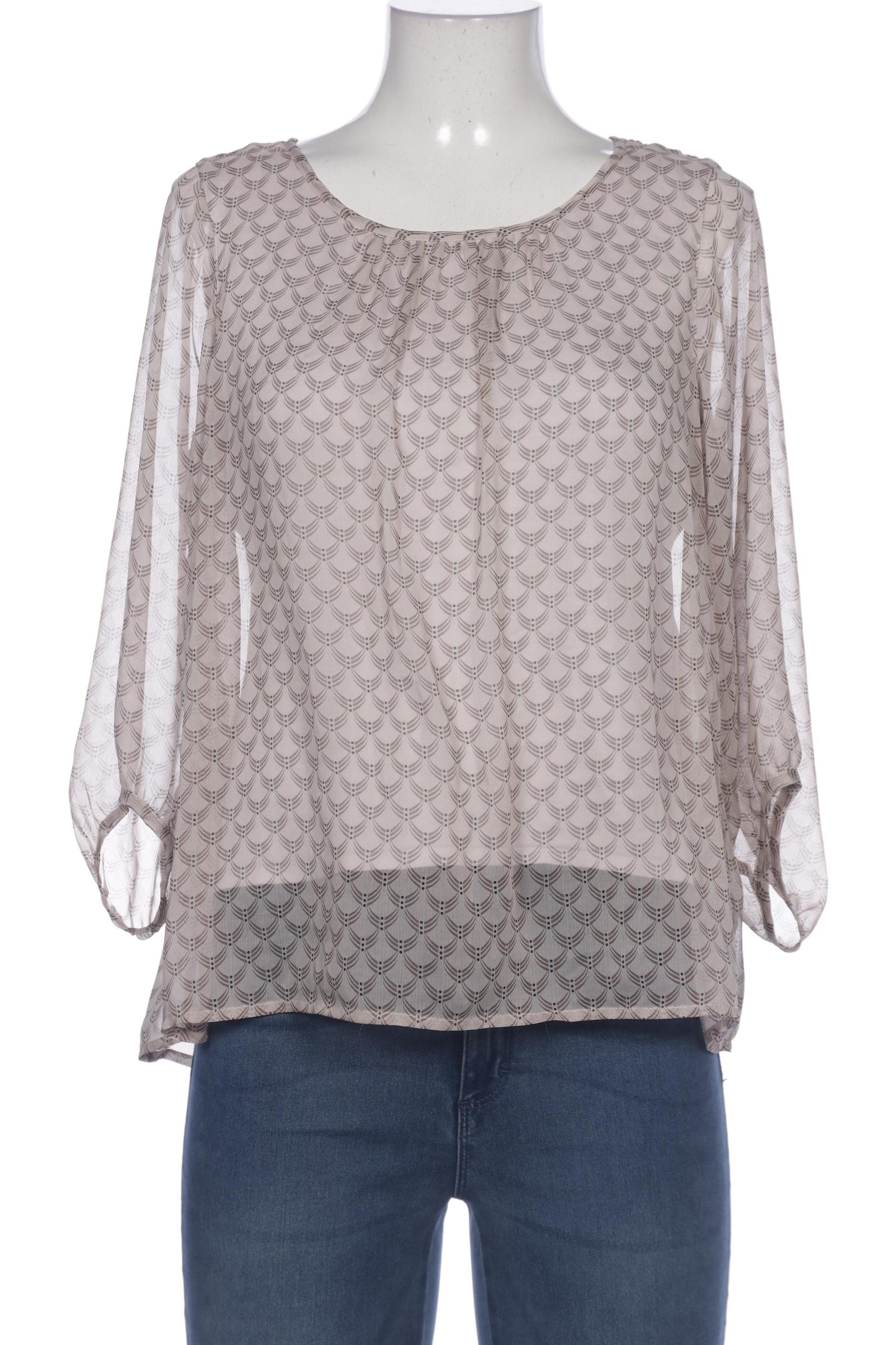 

Comma Damen Bluse, beige, Gr. 40