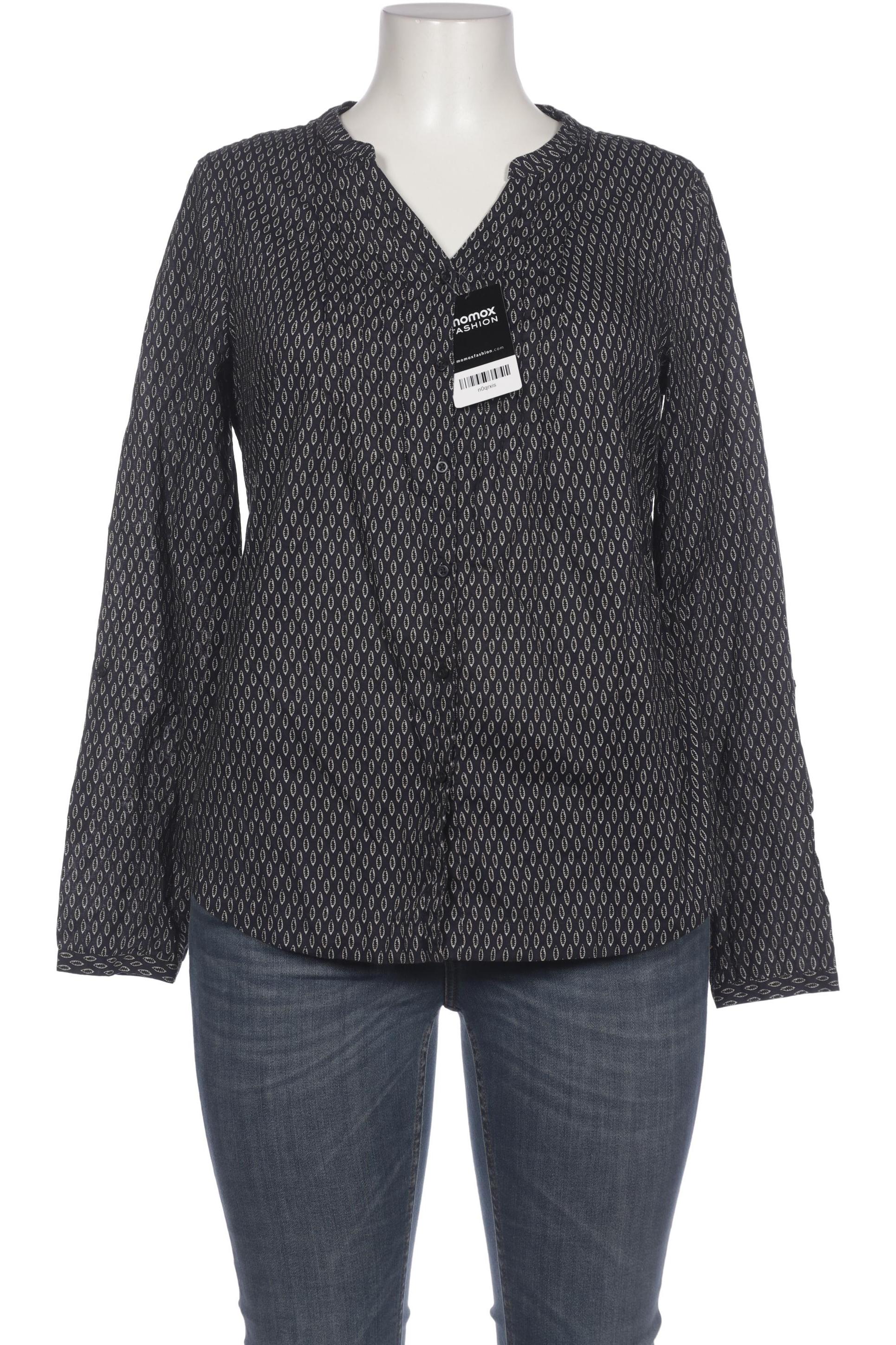 

Comma Damen Bluse, marineblau, Gr. 40