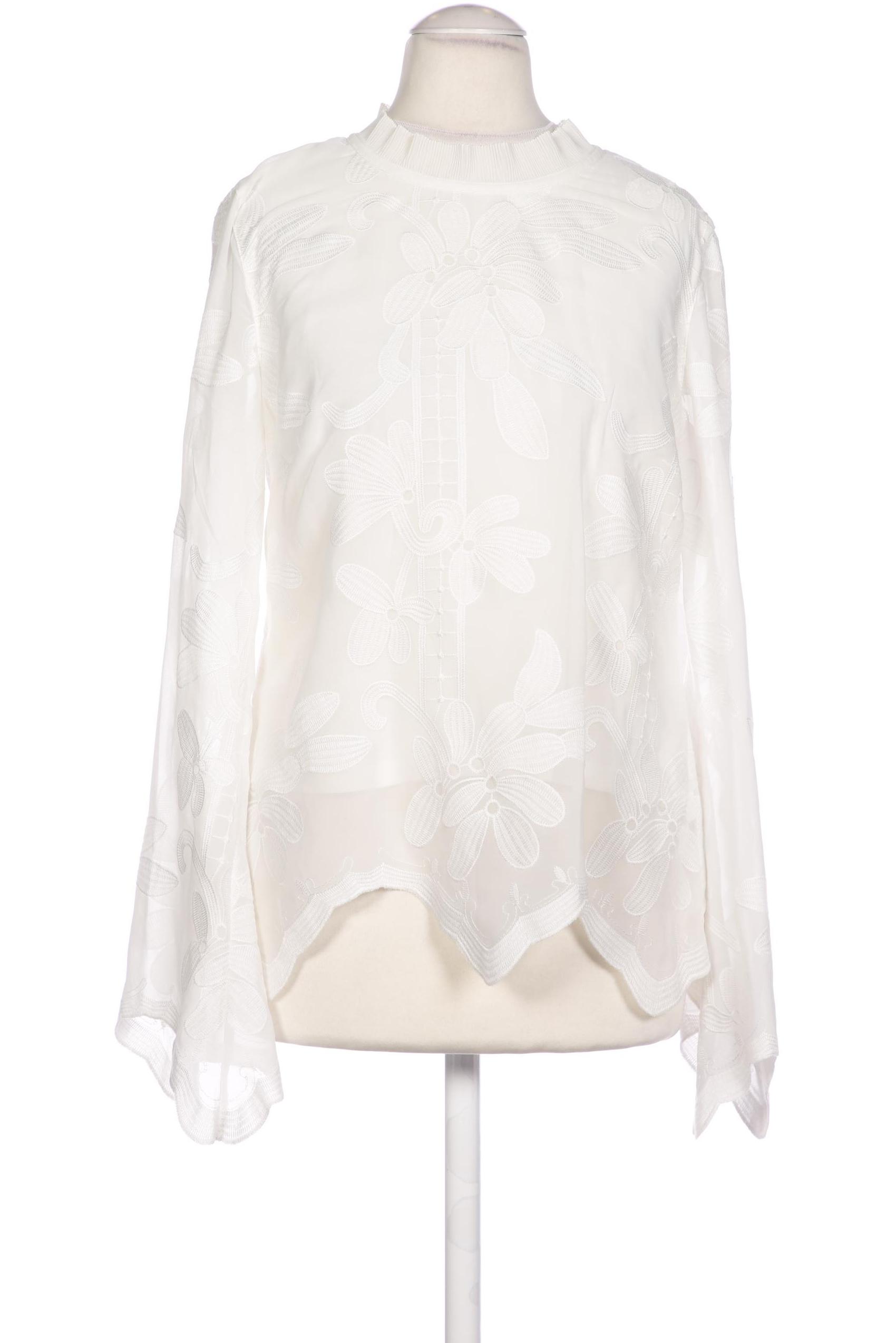 

Comma Damen Bluse, weiß, Gr. 34