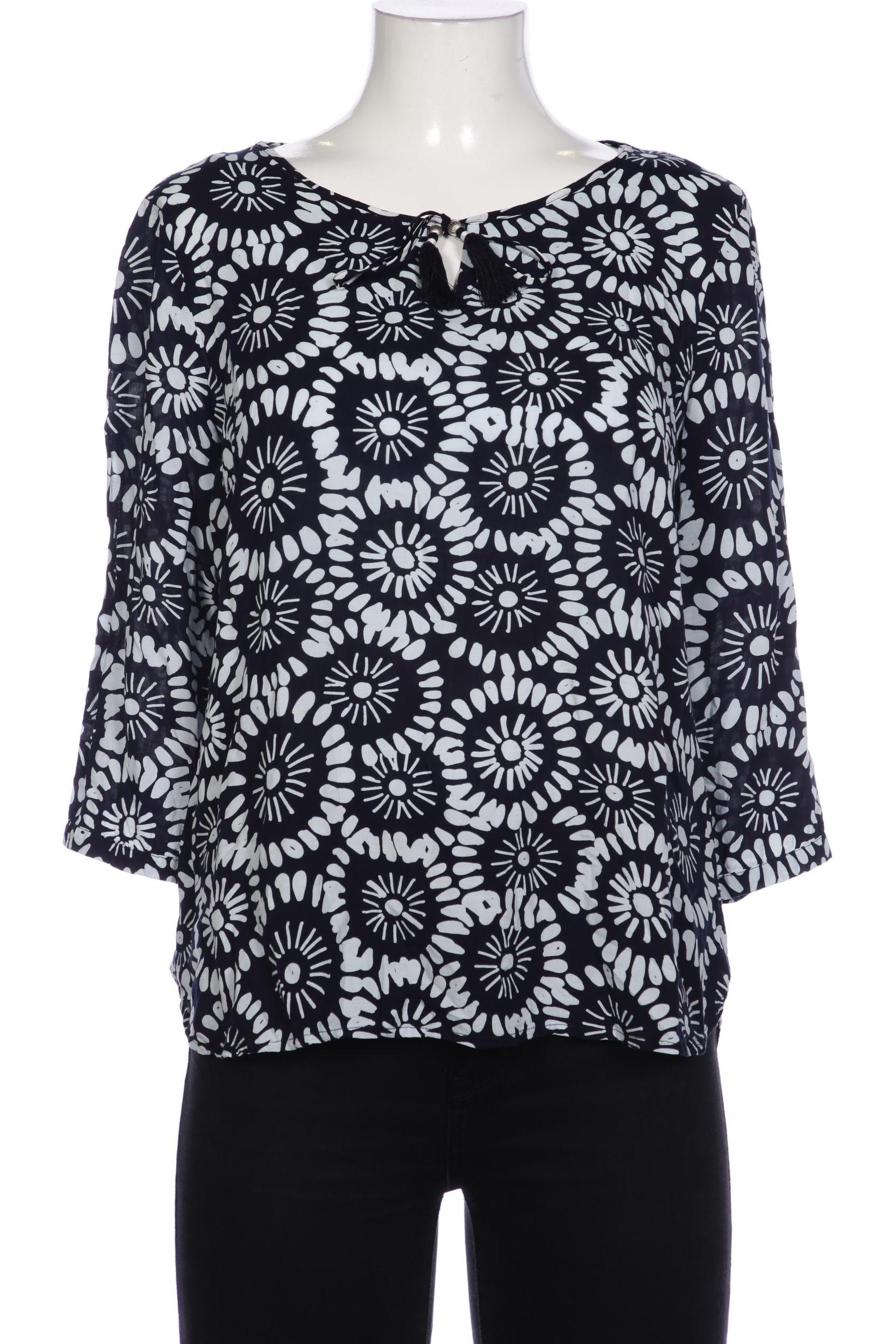 

Comma Damen Bluse, marineblau