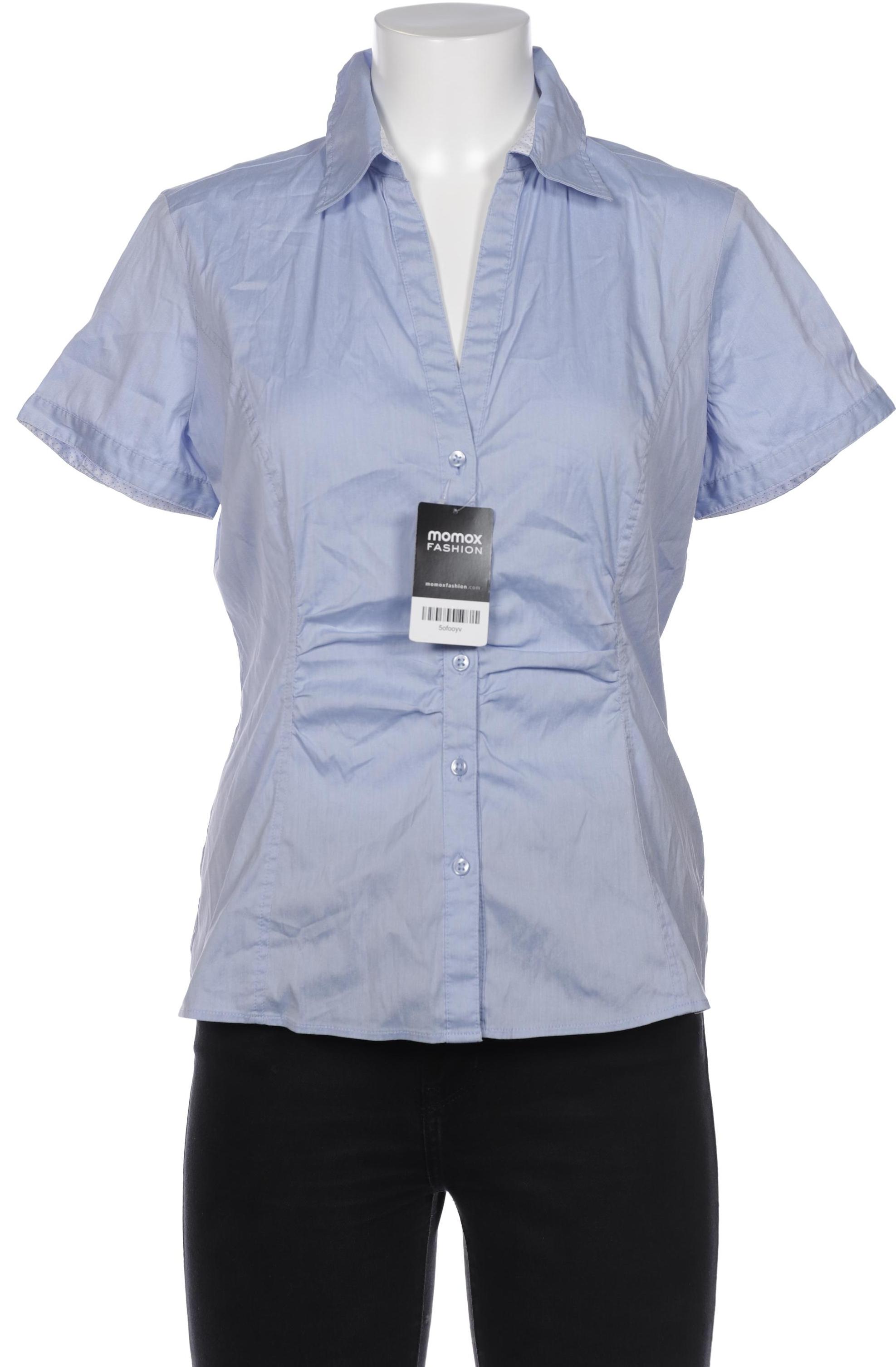 

Comma Damen Bluse, blau, Gr. 40