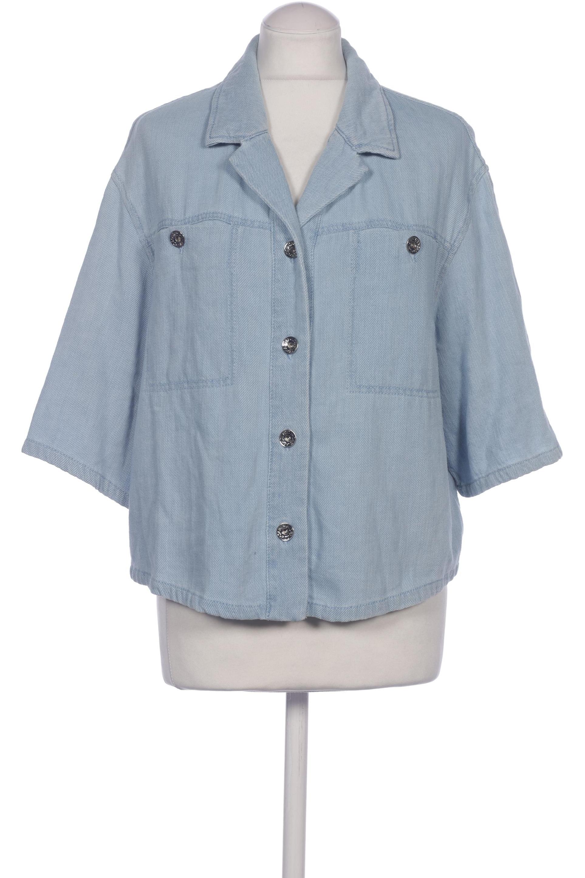

Comma Damen Bluse, hellblau, Gr. 38