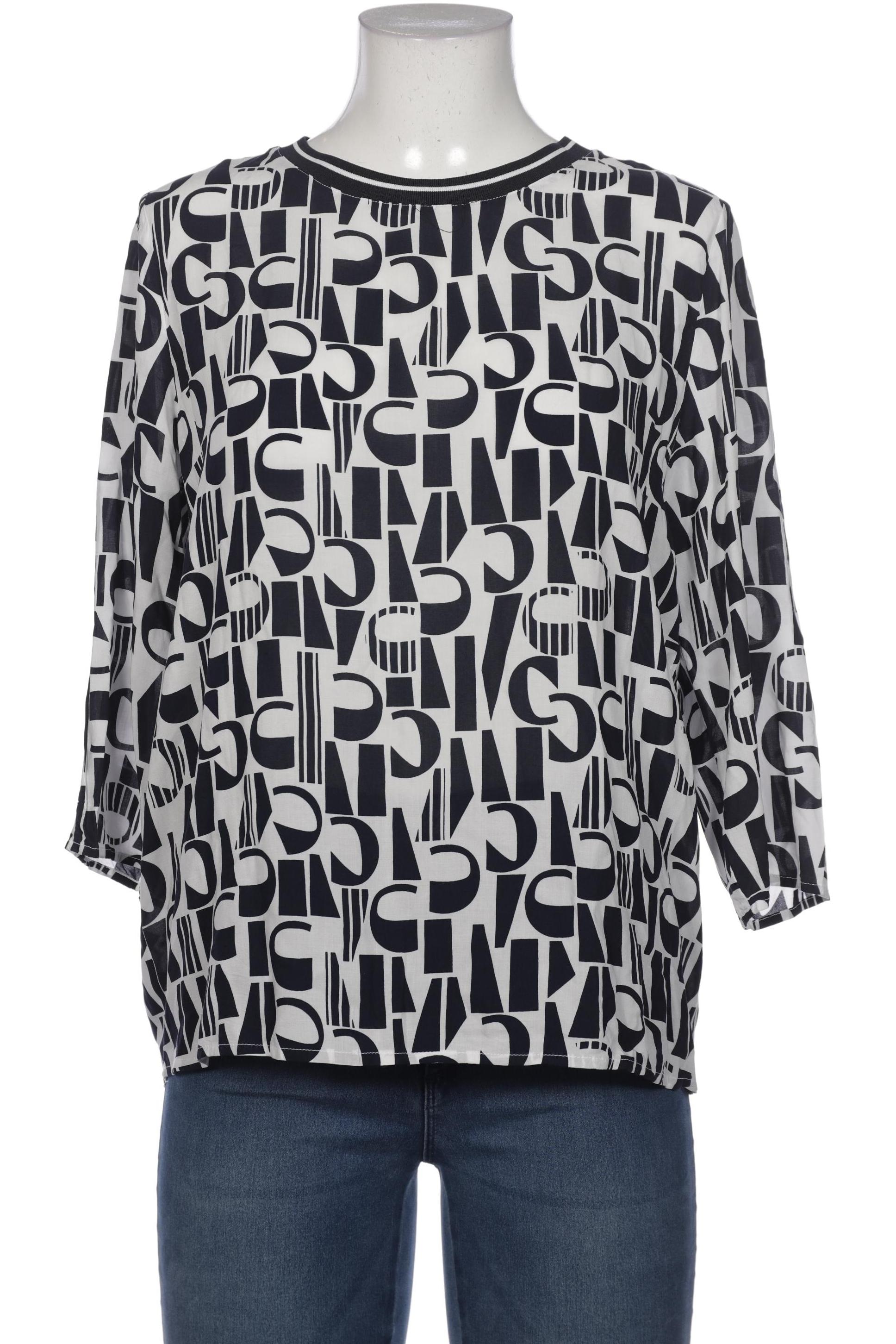 

Comma Damen Bluse, marineblau, Gr. 40