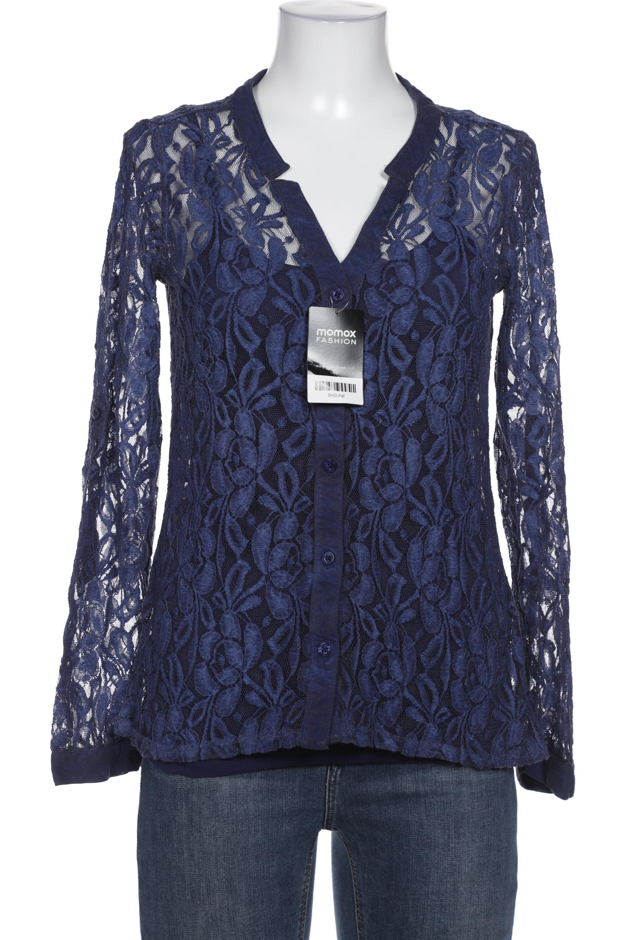 

Comma Damen Bluse, marineblau, Gr. 36