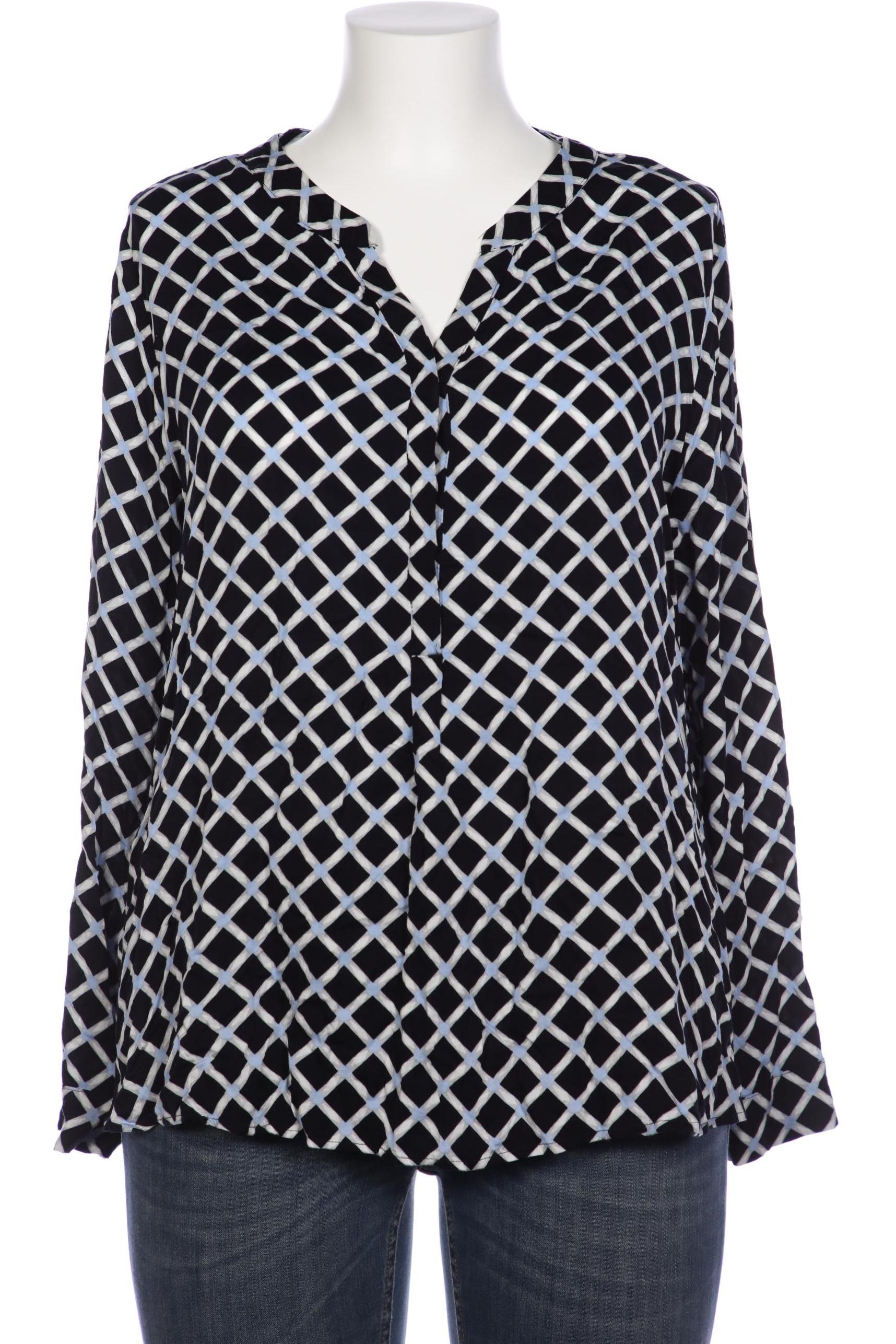 

Comma Damen Bluse, marineblau, Gr. 42