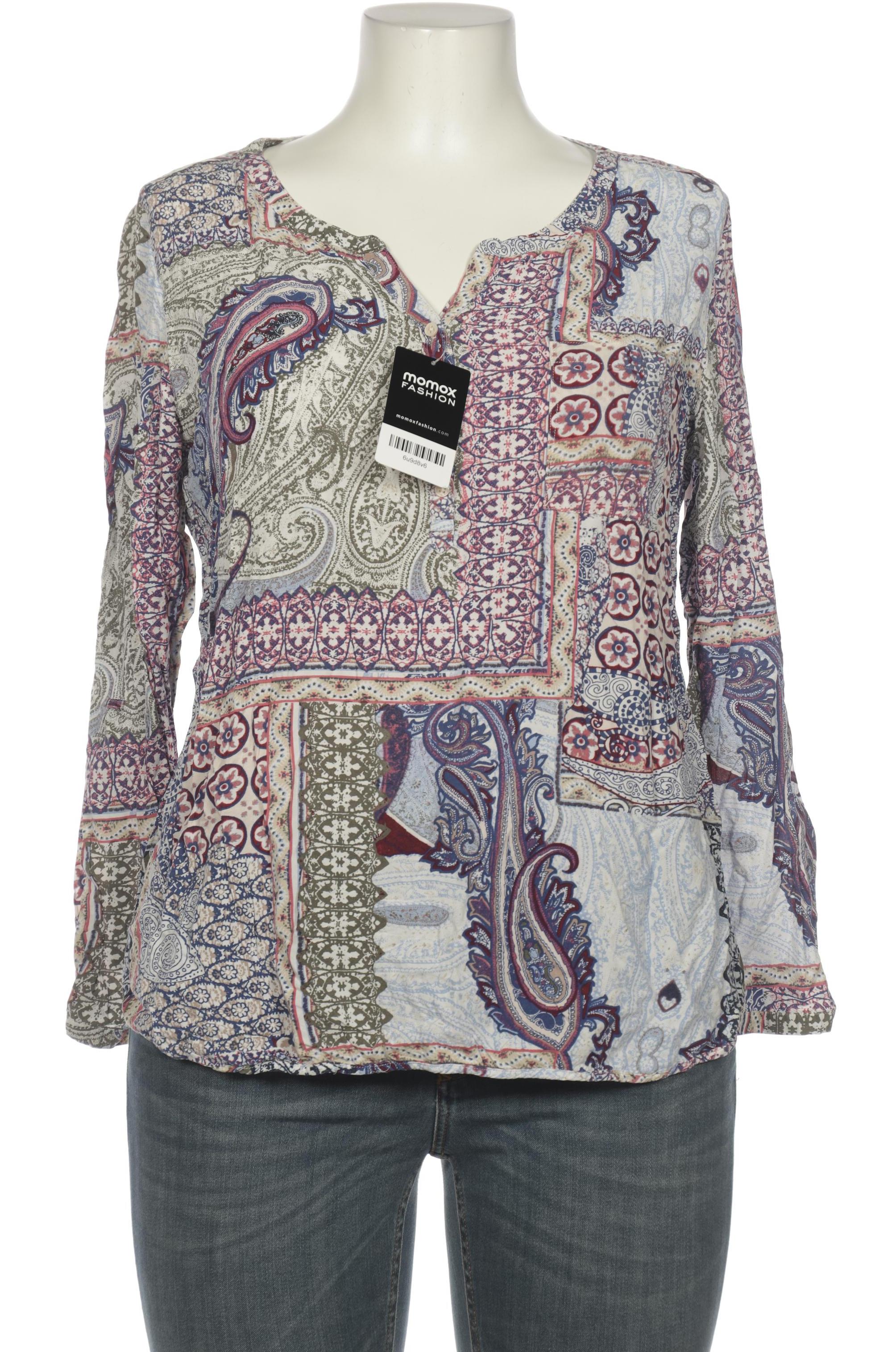 

Comma Damen Bluse, blau, Gr. 42