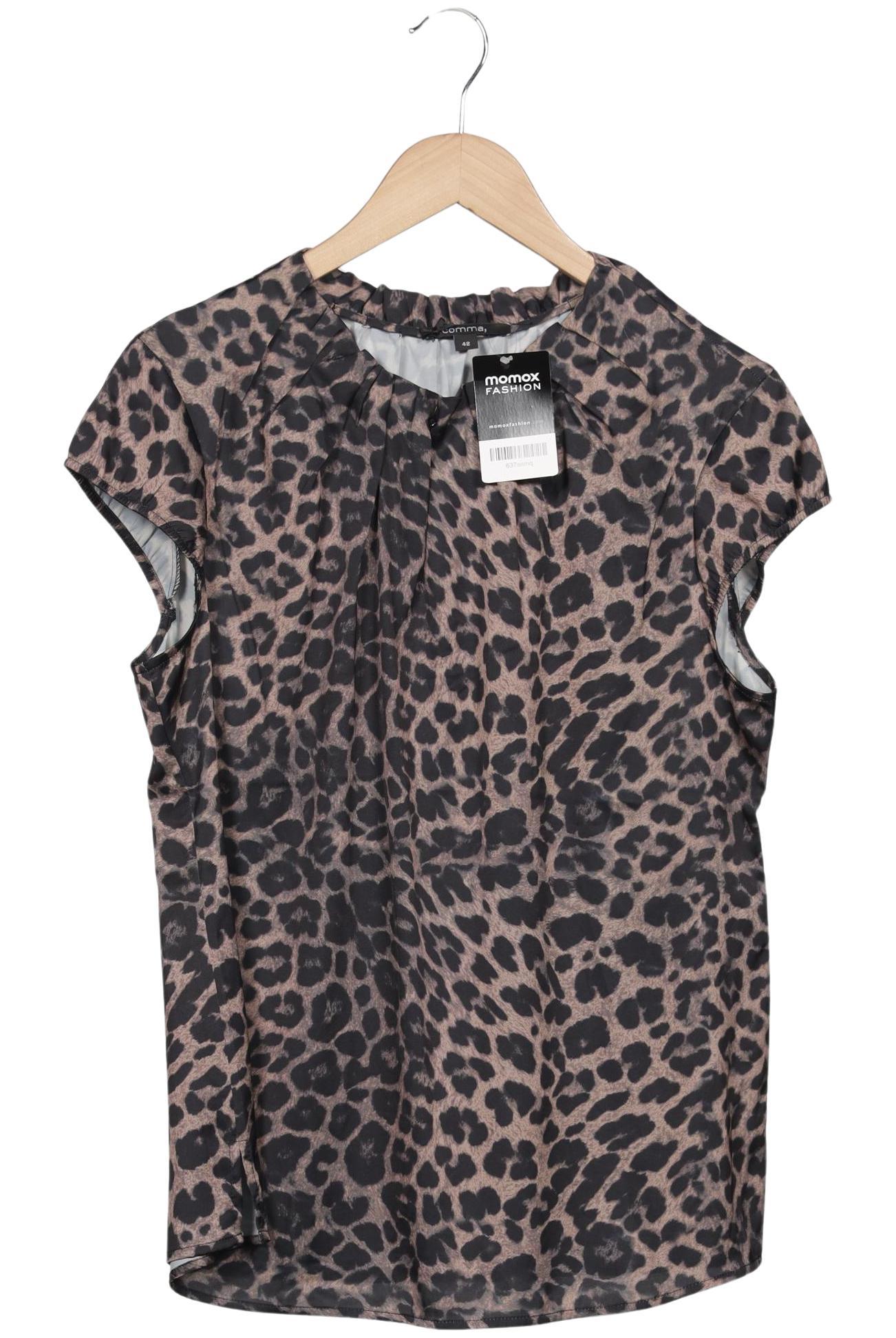 

Comma Damen Bluse, braun, Gr. 42
