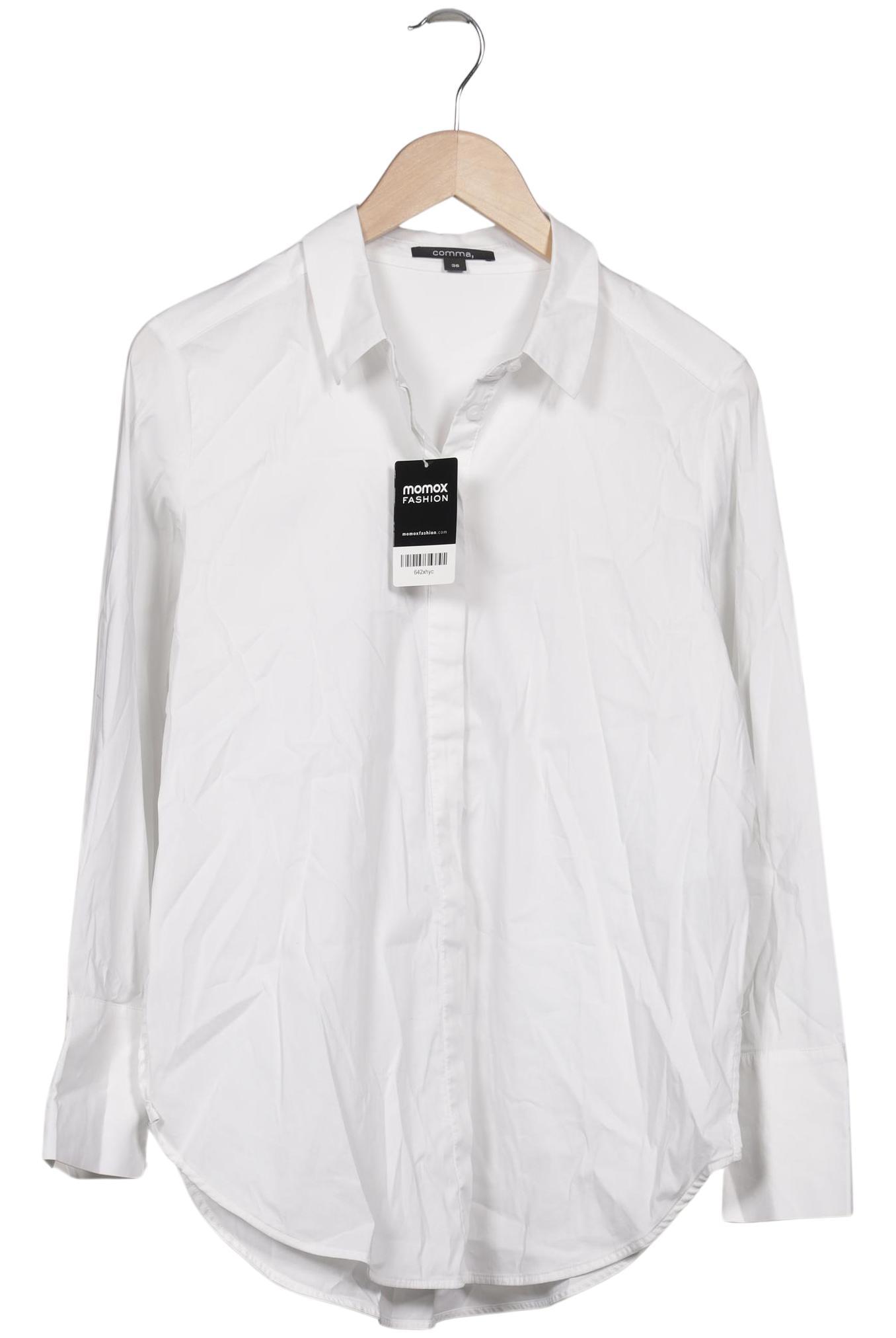 

Comma Damen Bluse, weiß, Gr. 36