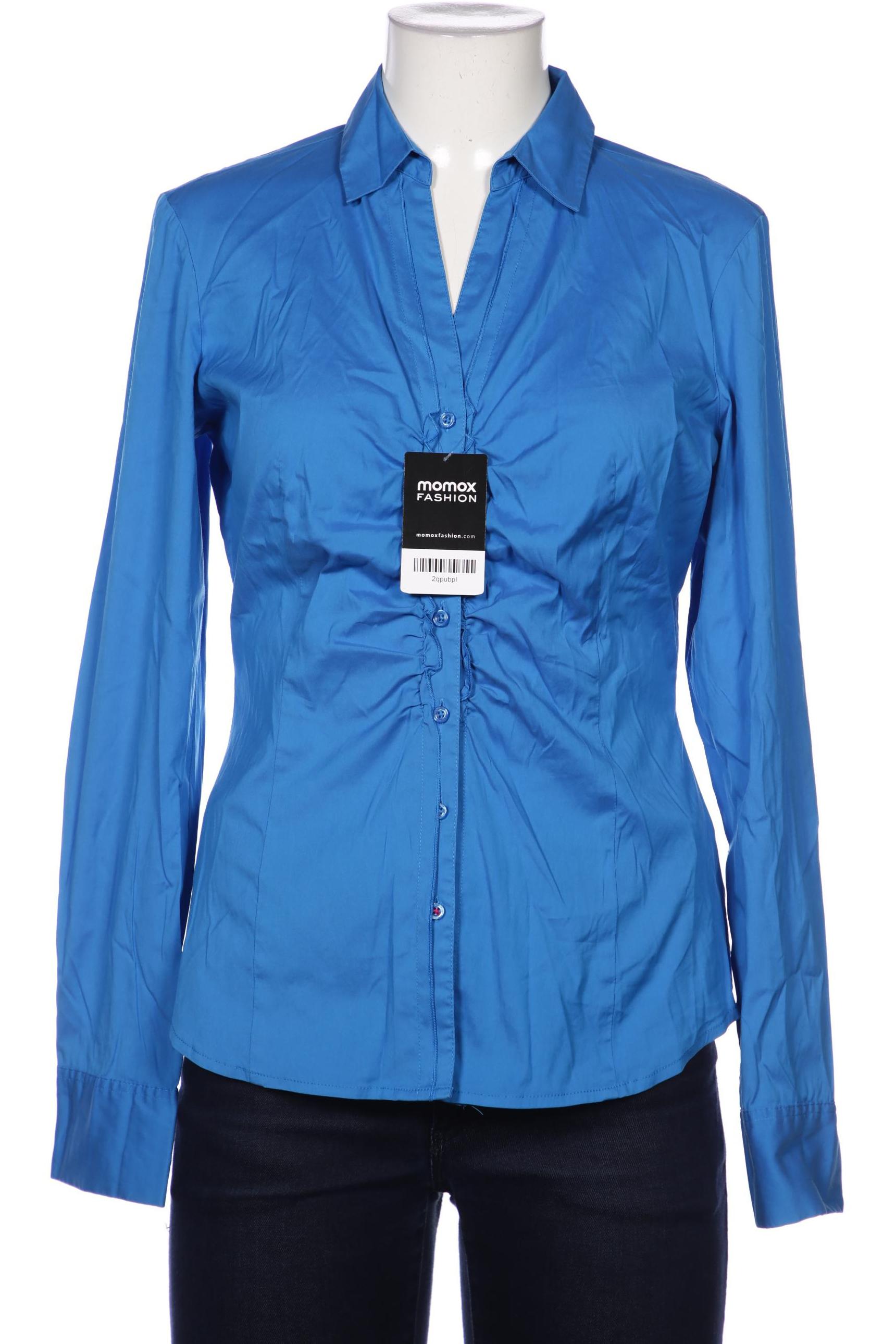 

Comma Damen Bluse, blau, Gr. 38