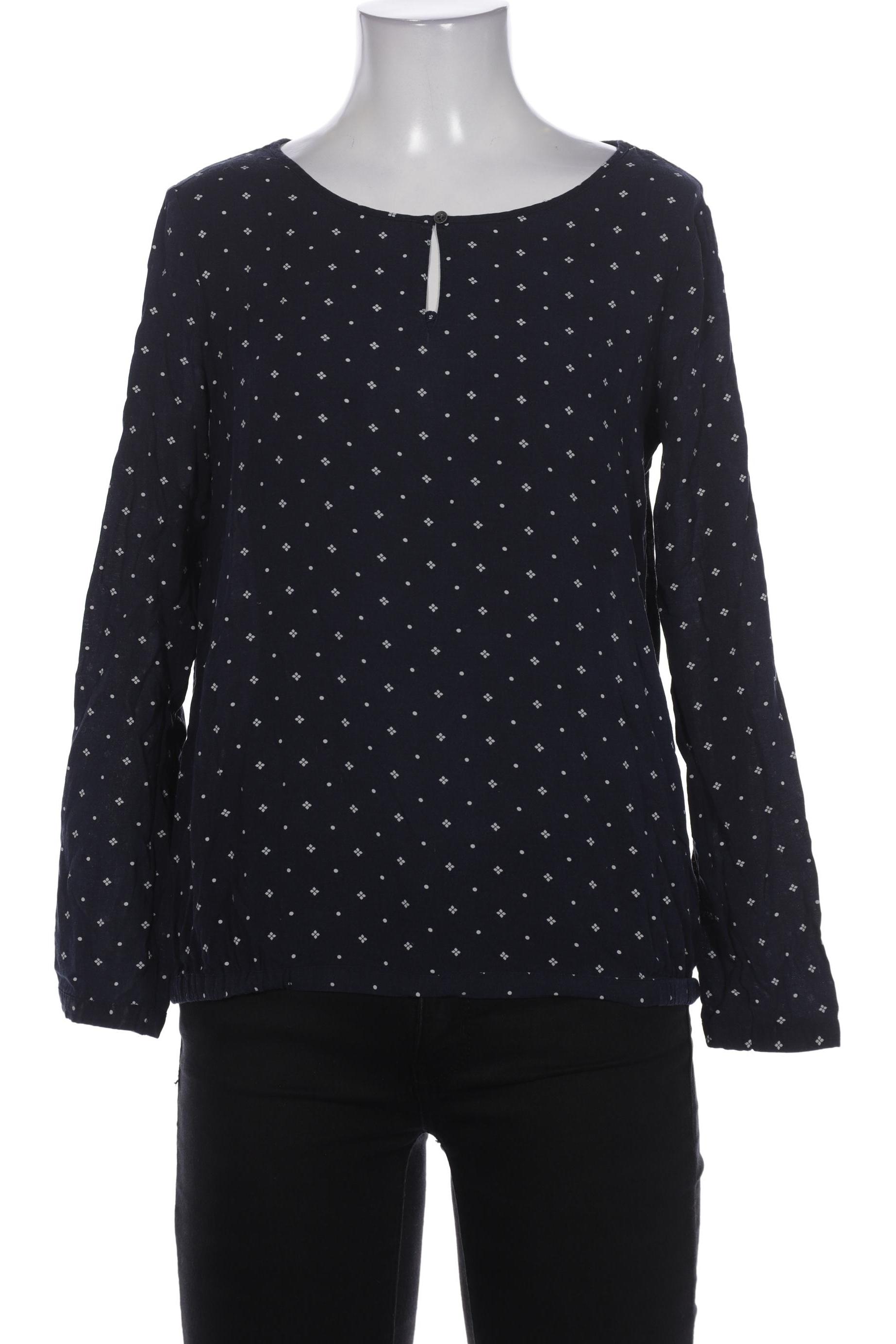

Comma Damen Bluse, marineblau, Gr. 34