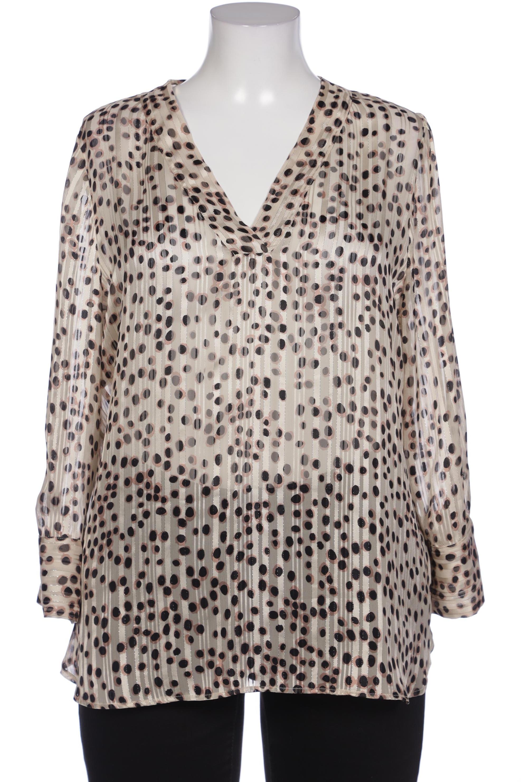 

Comma Damen Bluse, beige, Gr. 46