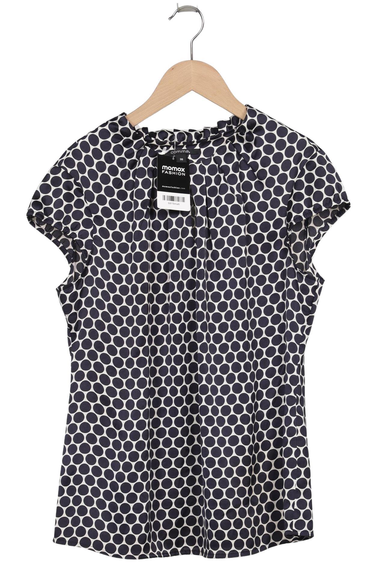 

Comma Damen Bluse, marineblau, Gr. 38