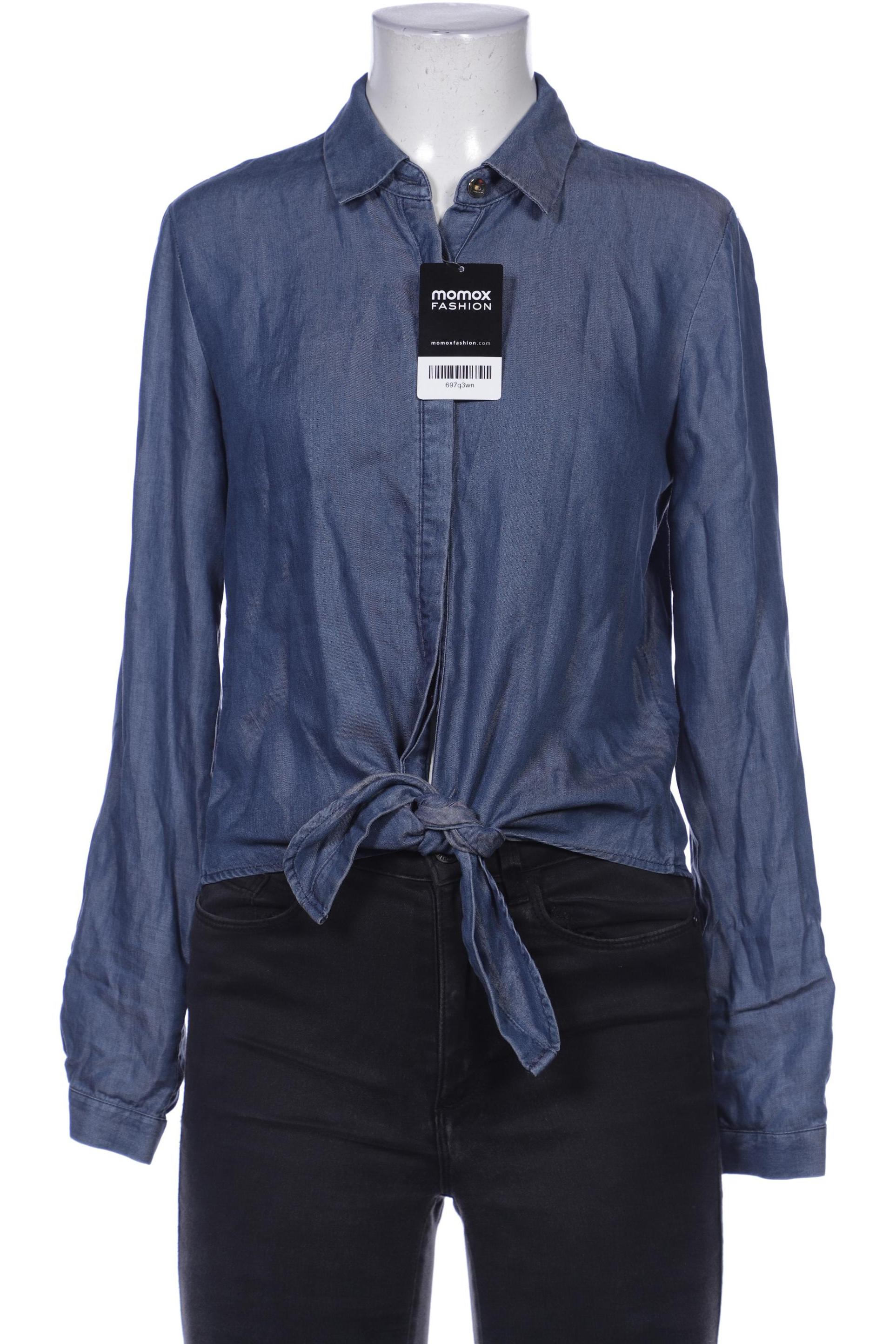 

Comma Damen Bluse, marineblau, Gr. 32