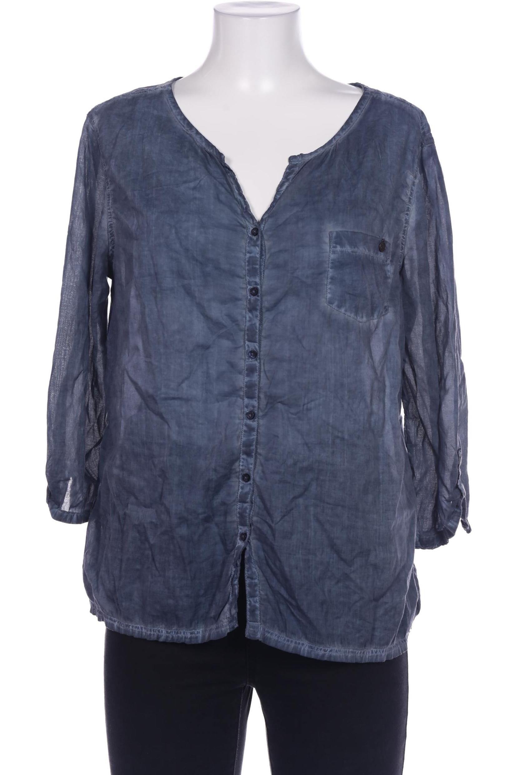 

Comma Damen Bluse, blau, Gr. 42