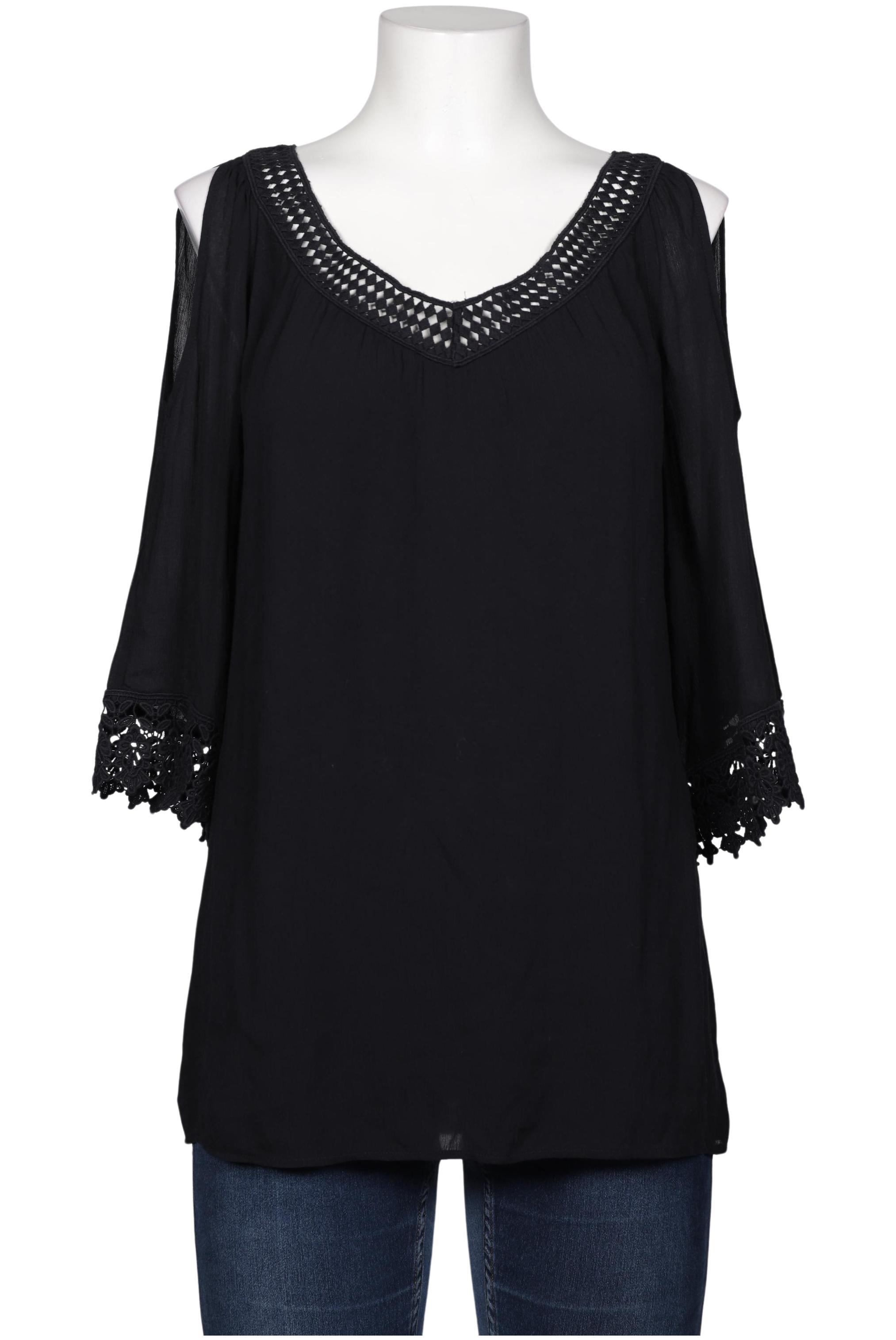 

Comma Damen Bluse, schwarz, Gr. 40