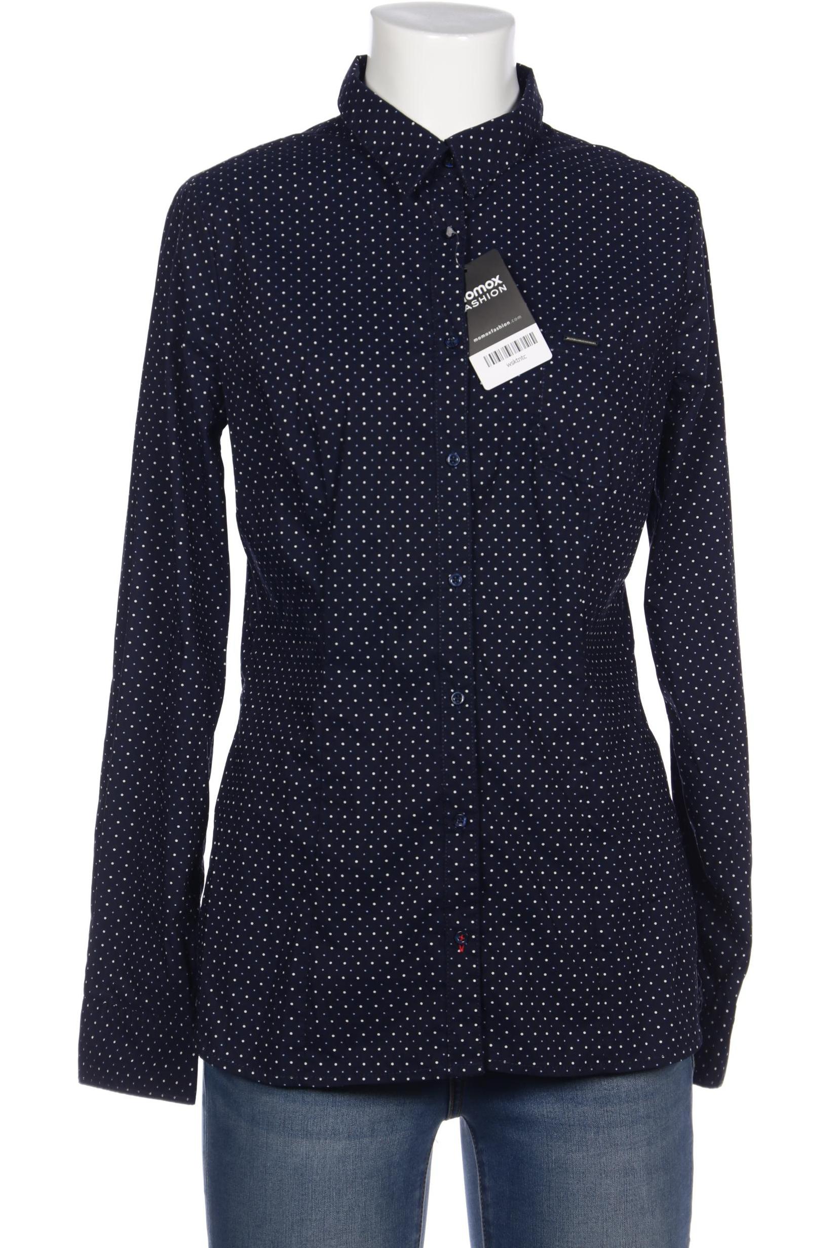 

Comma Damen Bluse, marineblau, Gr. 38