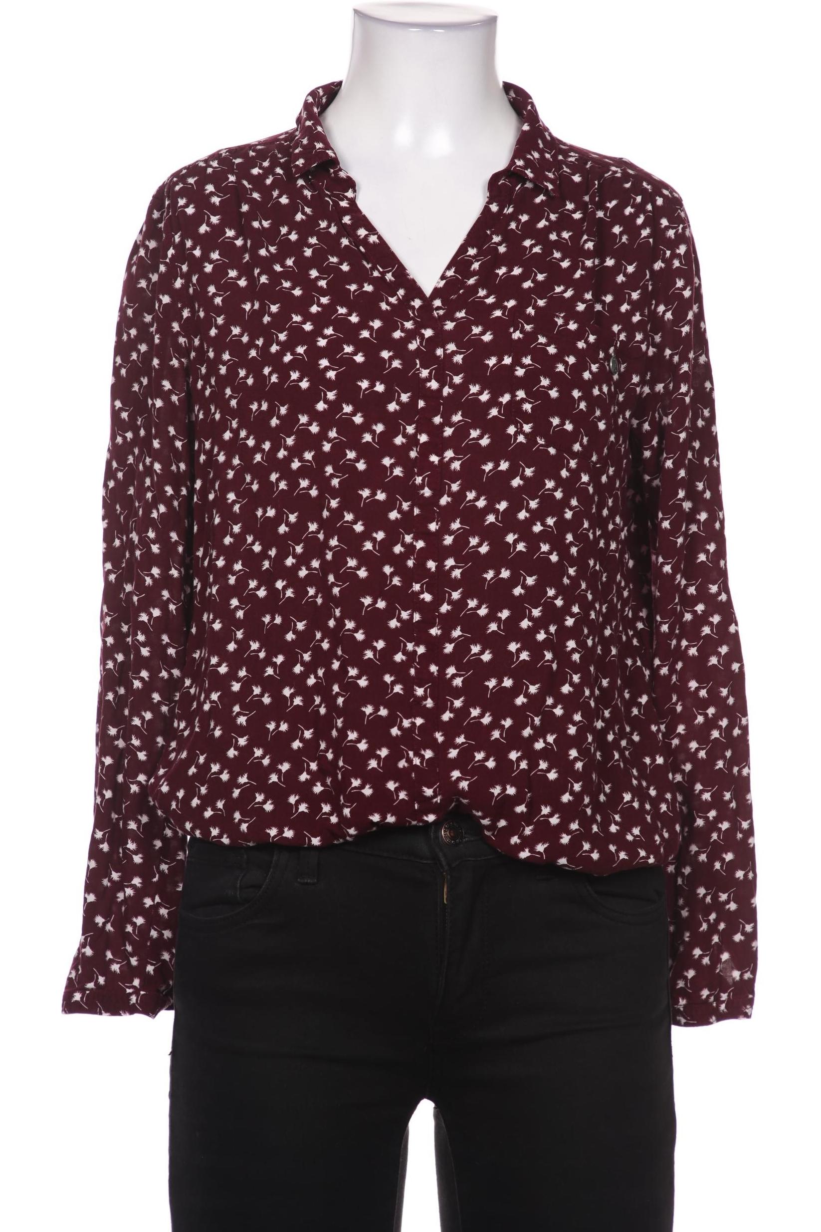 

Comma Damen Bluse, bordeaux, Gr. 34