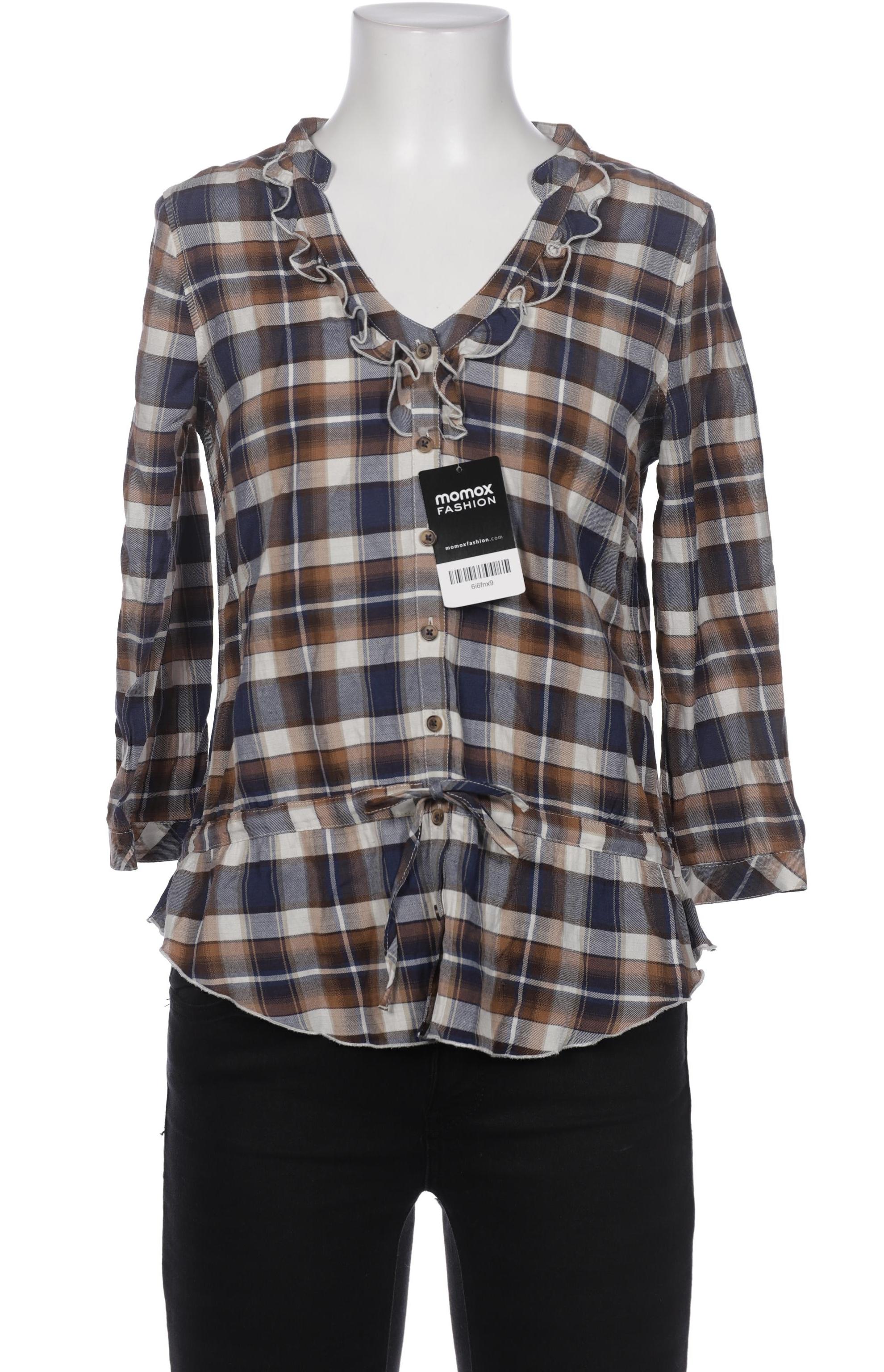 

Comma Damen Bluse, braun, Gr. 34