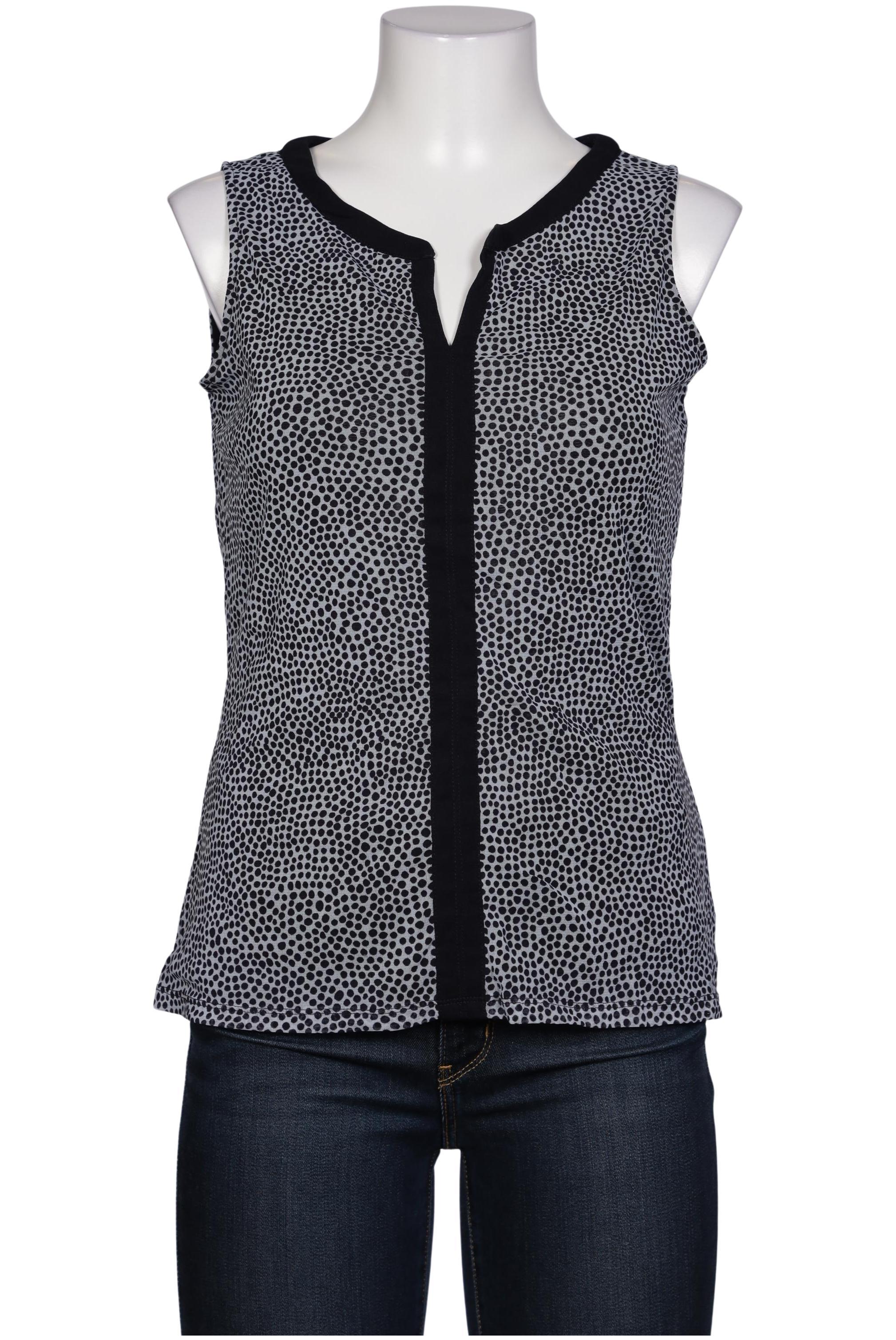 

Comma Damen Bluse, blau, Gr. 40