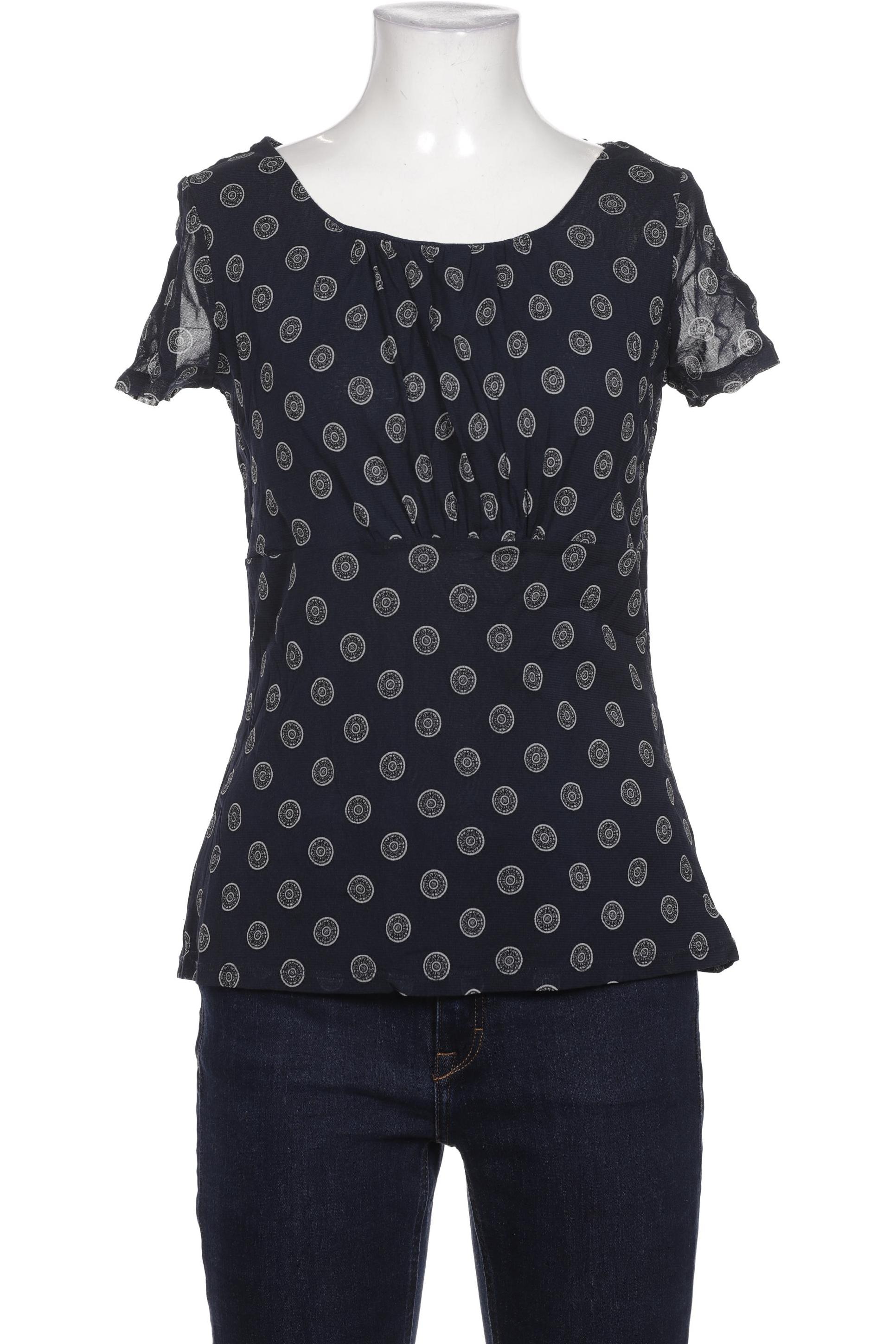 

Comma Damen Bluse, marineblau