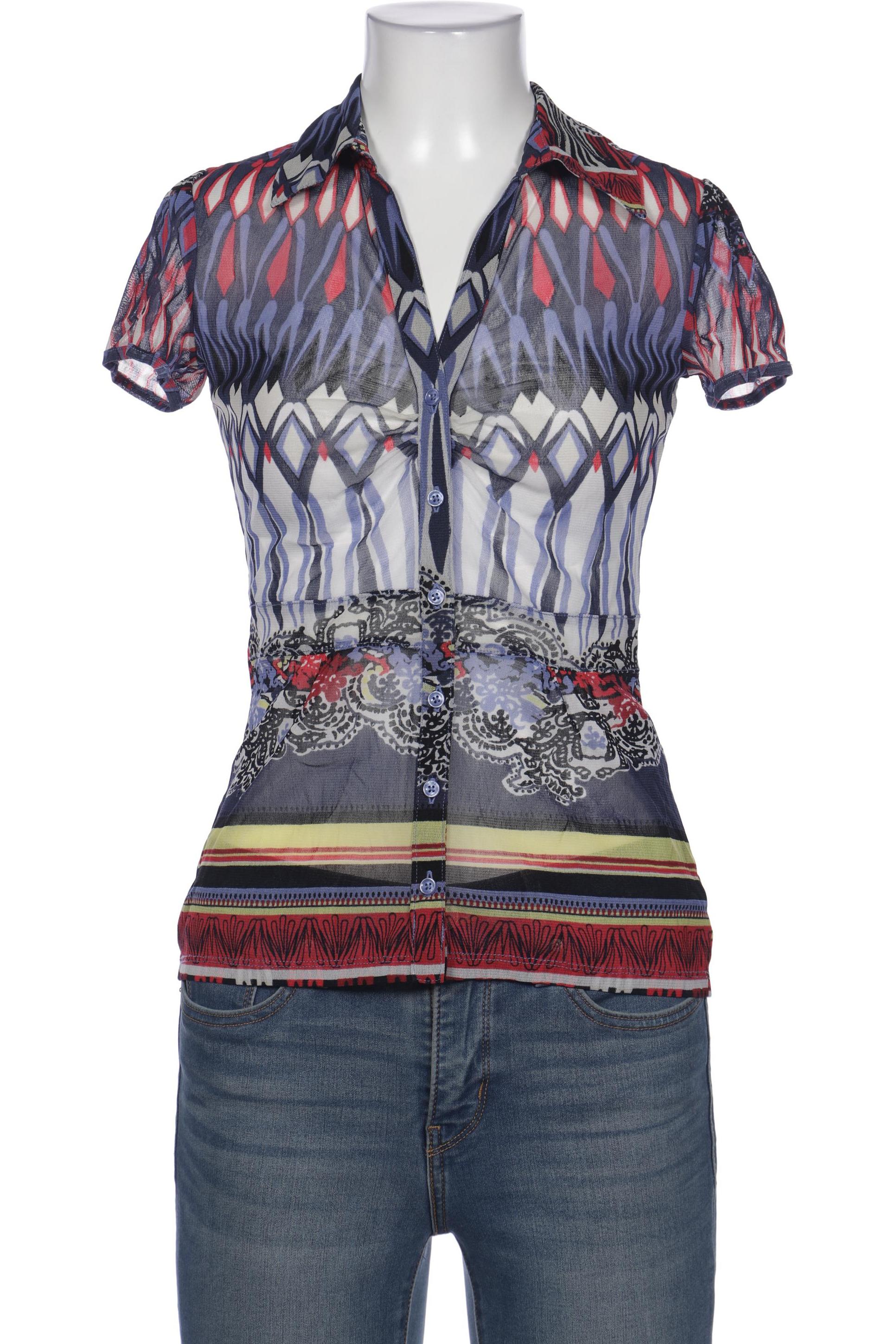

Comma Damen Bluse, marineblau