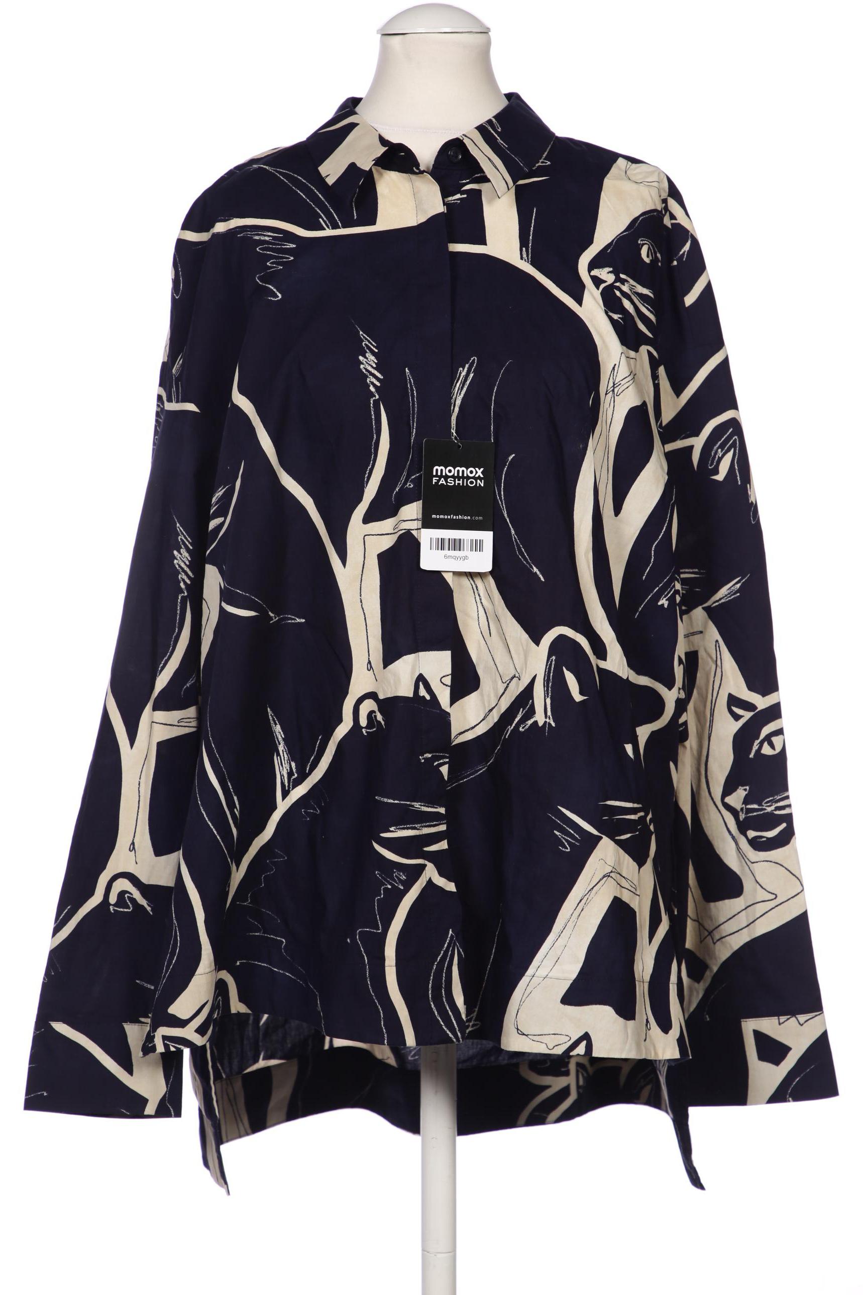 

Comma Damen Bluse, marineblau, Gr. 36
