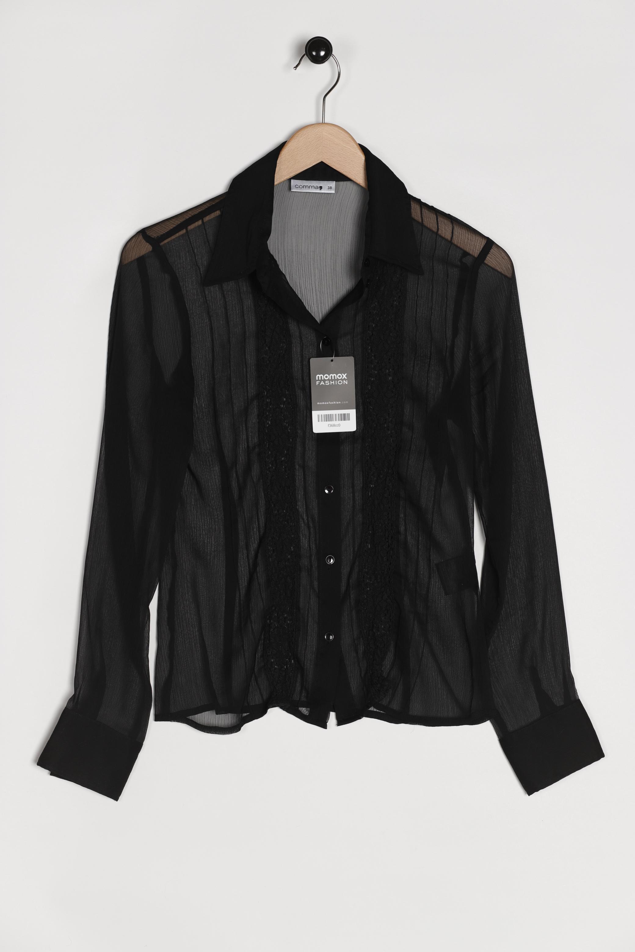 

Comma Damen Bluse, schwarz, Gr. 38