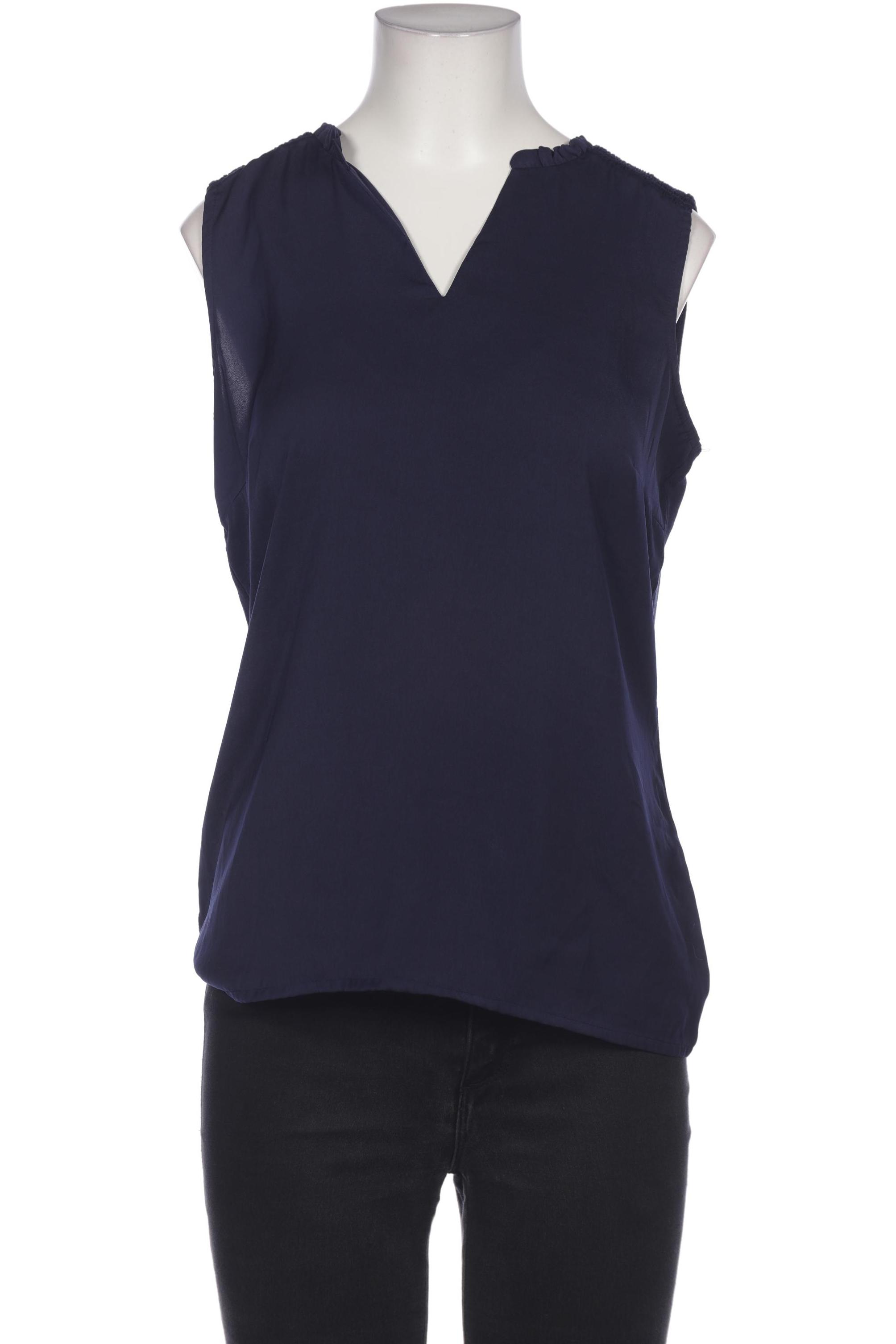 

Comma Damen Bluse, marineblau, Gr. 38