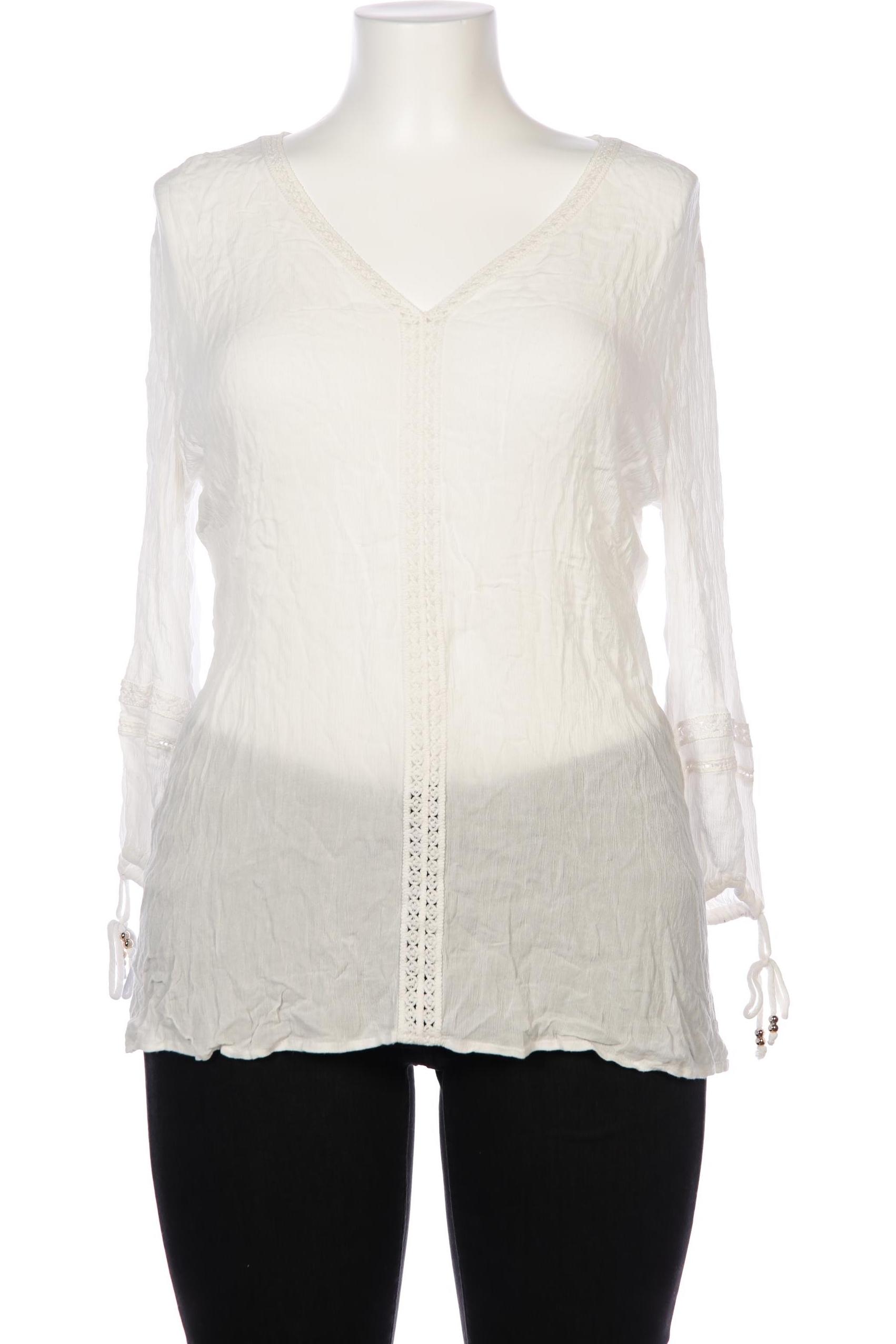 

Comma Damen Bluse, weiß, Gr. 44