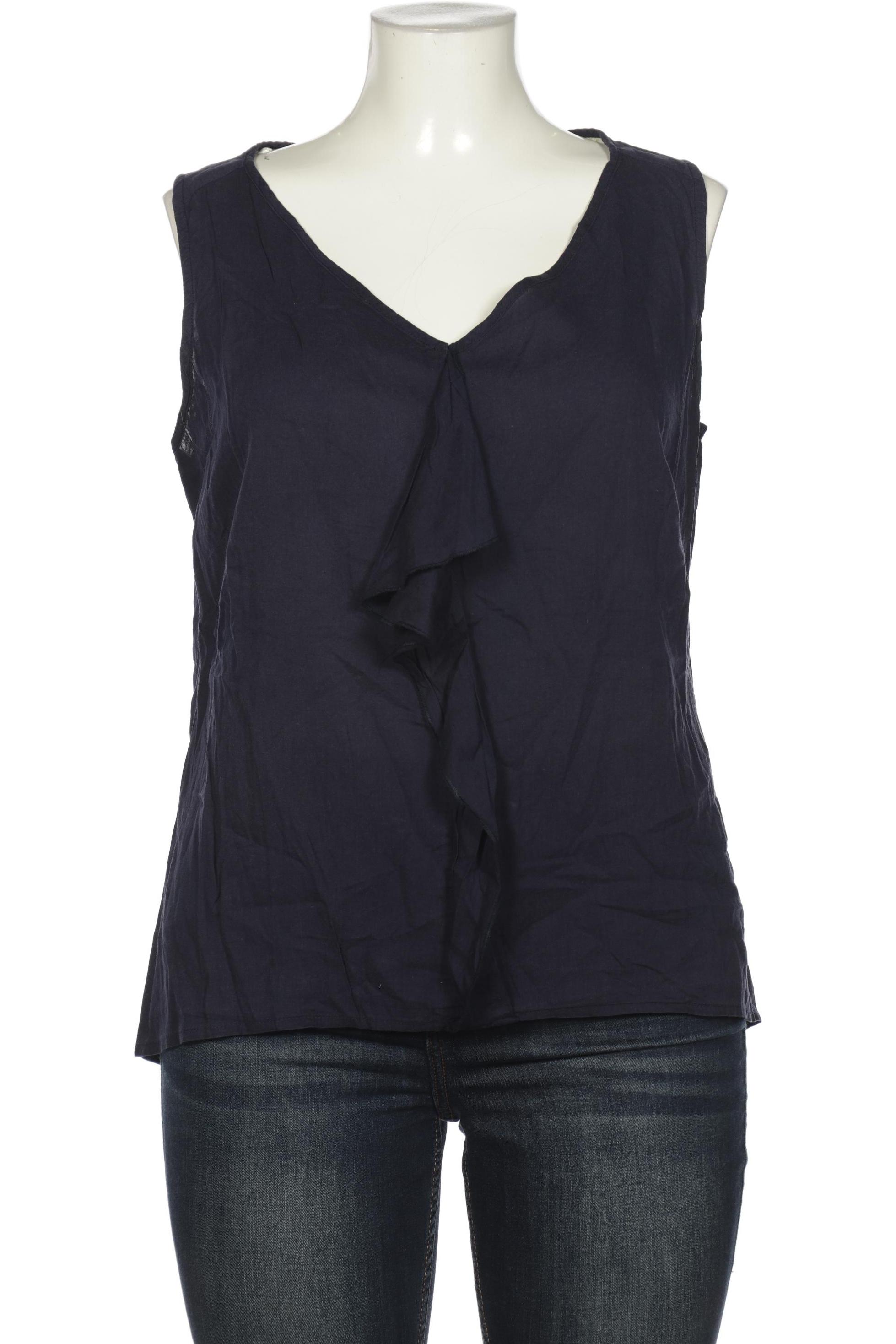 

Comma Damen Bluse, marineblau
