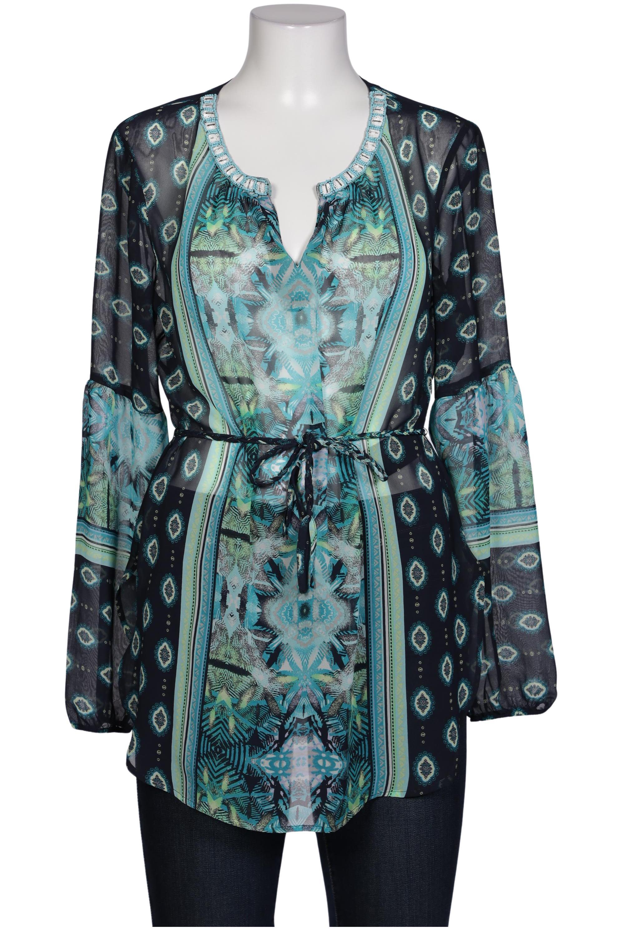 

Comma Damen Bluse, blau, Gr. 40