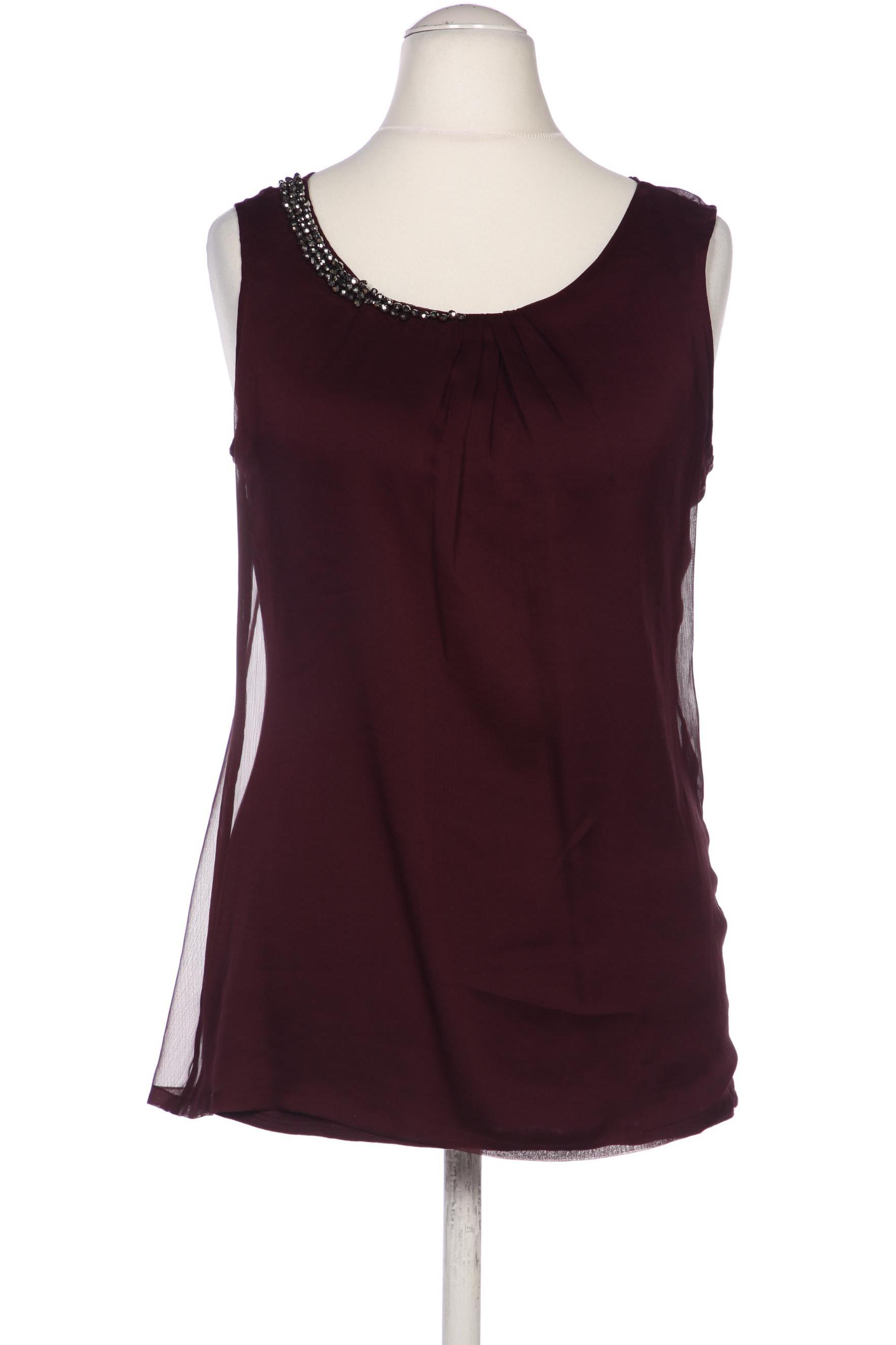 

Comma Damen Bluse, bordeaux, Gr. 36