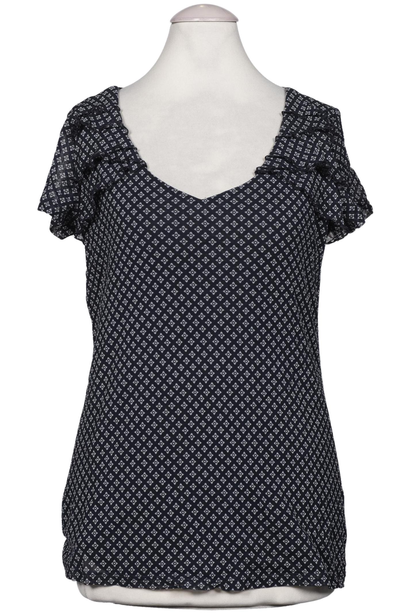 

Comma Damen Bluse, marineblau, Gr. 36