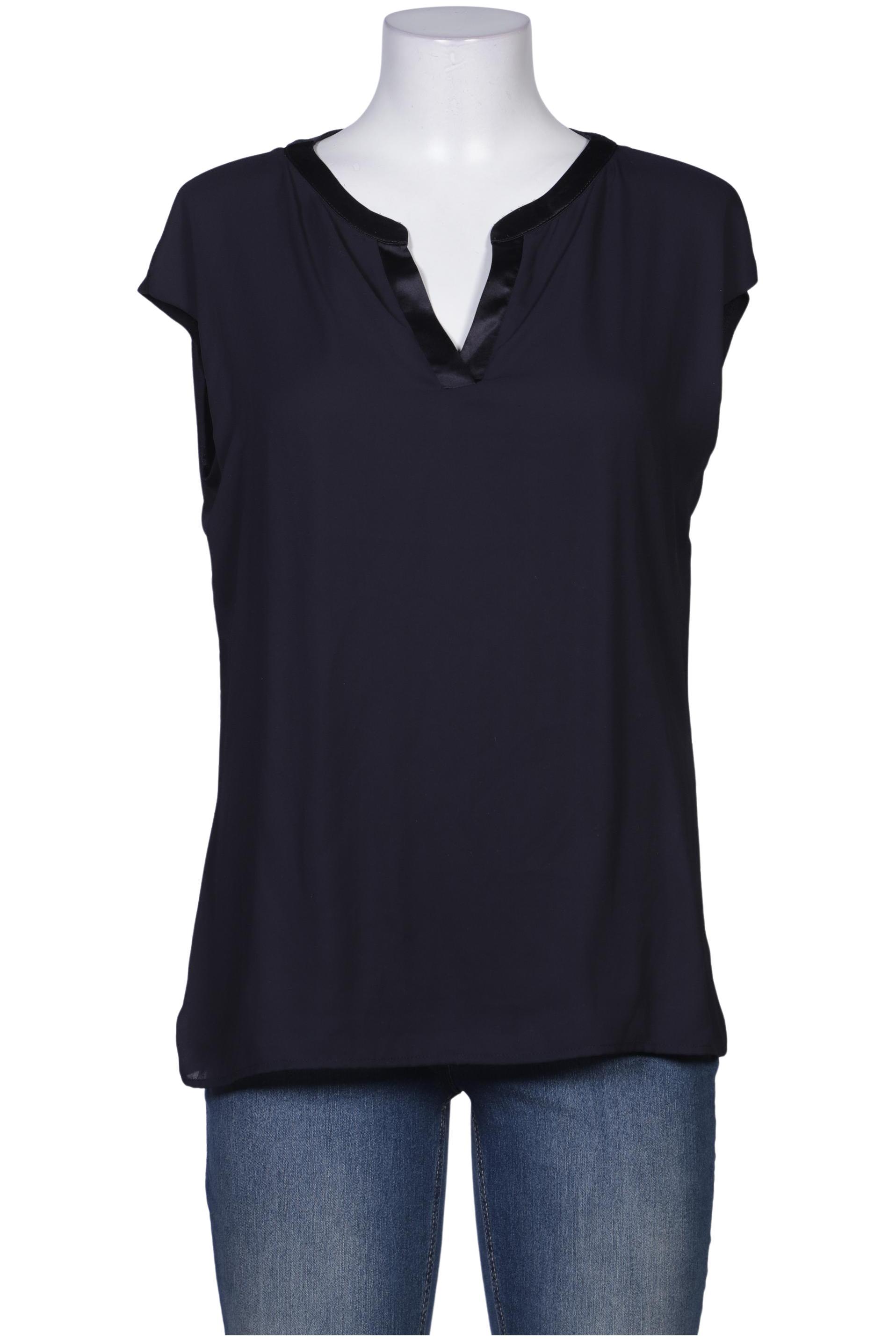 

Comma Damen Bluse, marineblau, Gr. 40