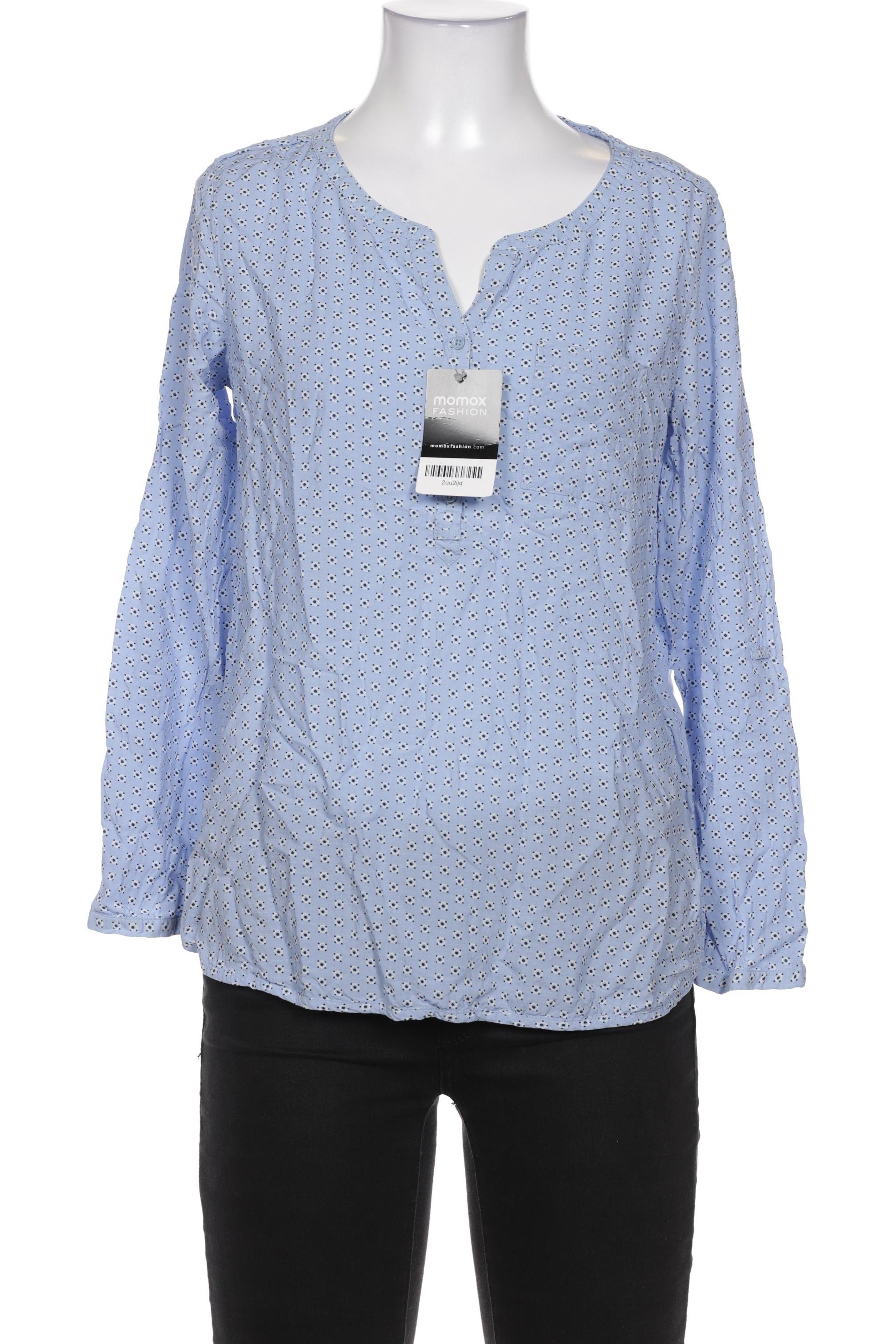 

Comma Damen Bluse, blau, Gr. 36