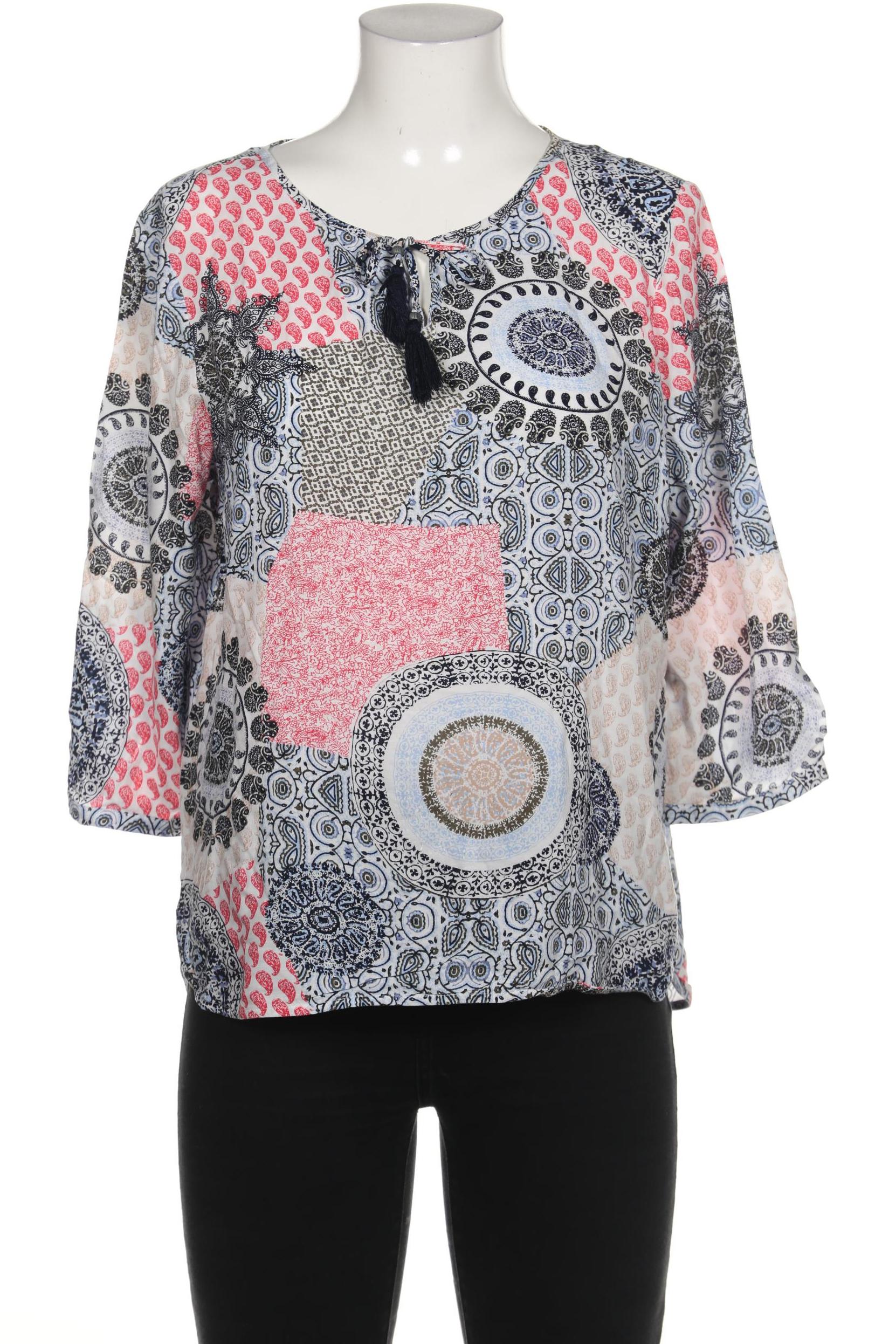 

Comma Damen Bluse, blau, Gr. 40
