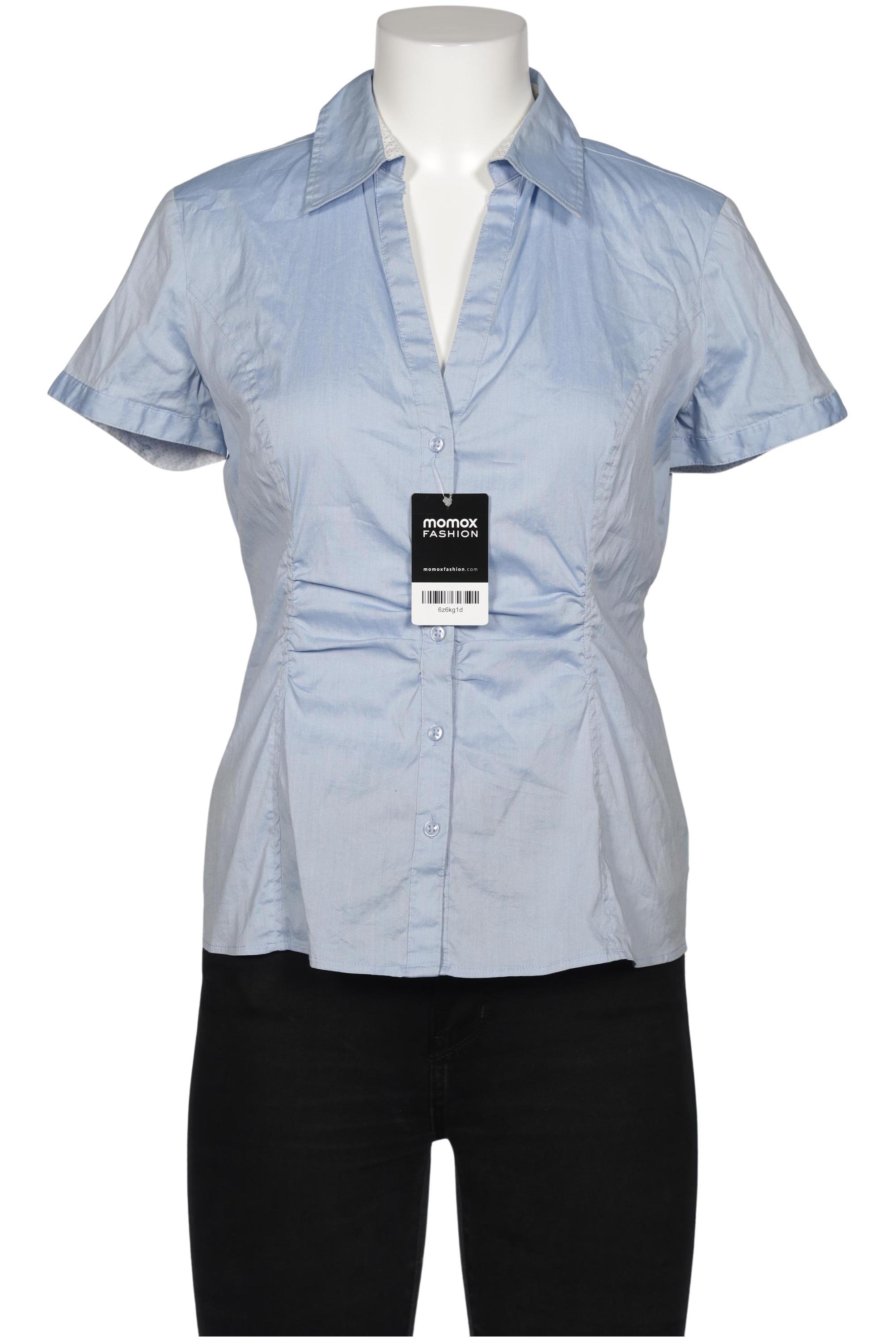 

Comma Damen Bluse, blau, Gr. 38