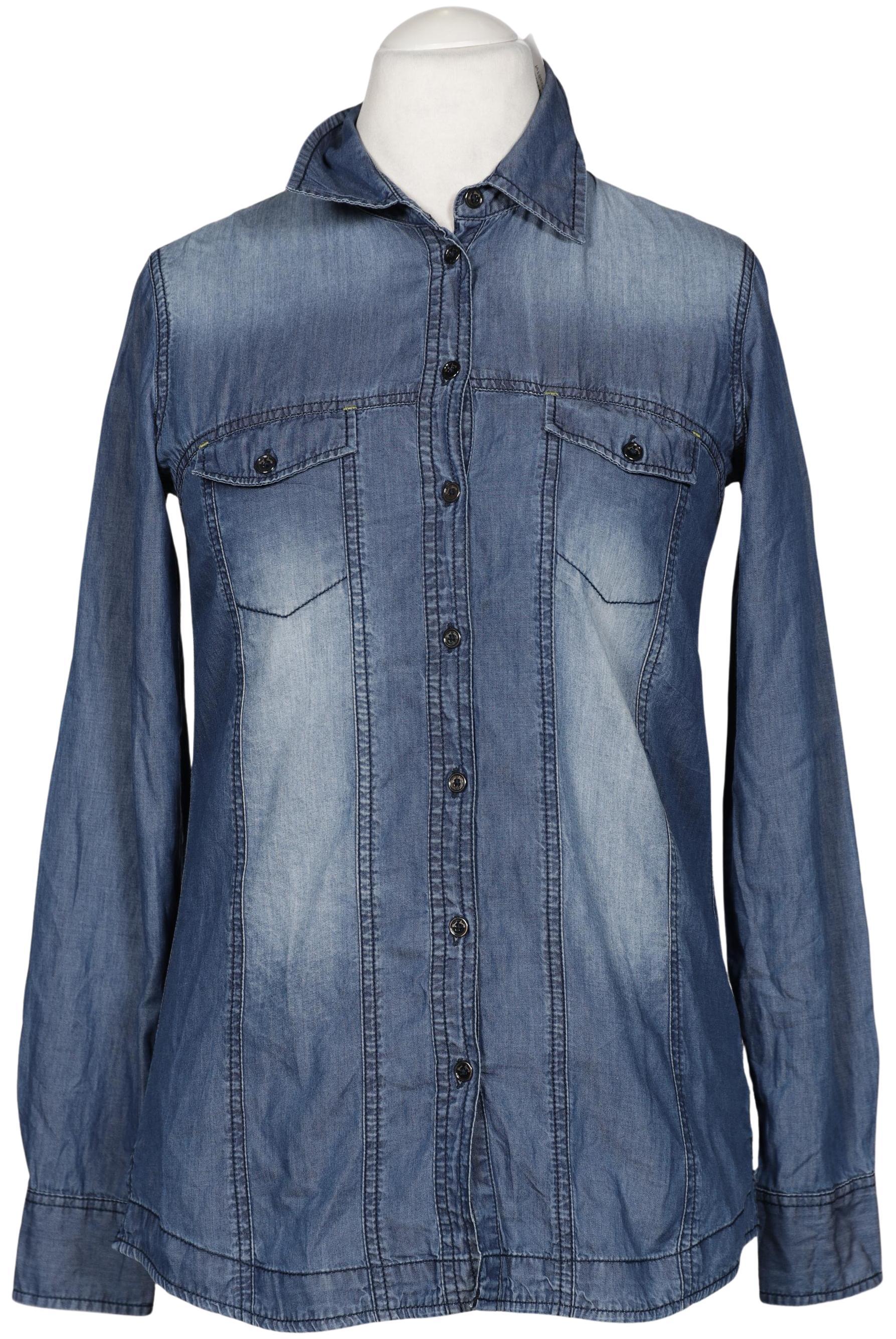 

Comma Damen Bluse, blau, Gr. 42